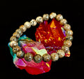 Yooperlite Grounding Bracelet – Natural UV Reactive Stone, 8mm Beads (Large Wrists) | | Wiccan Center