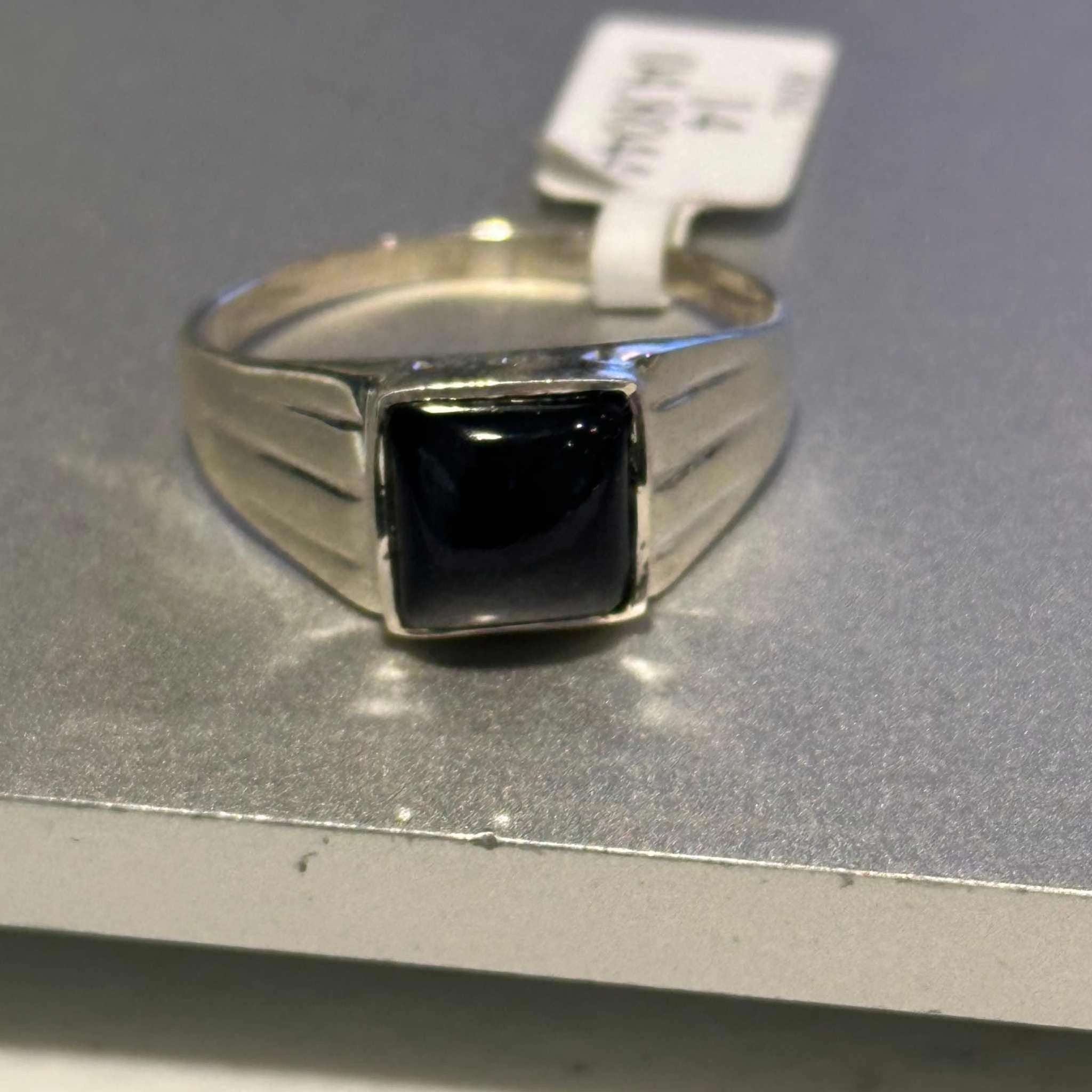 Black Onyx Ring Size- 14 (04.8044) | Rings | Wiccan Center