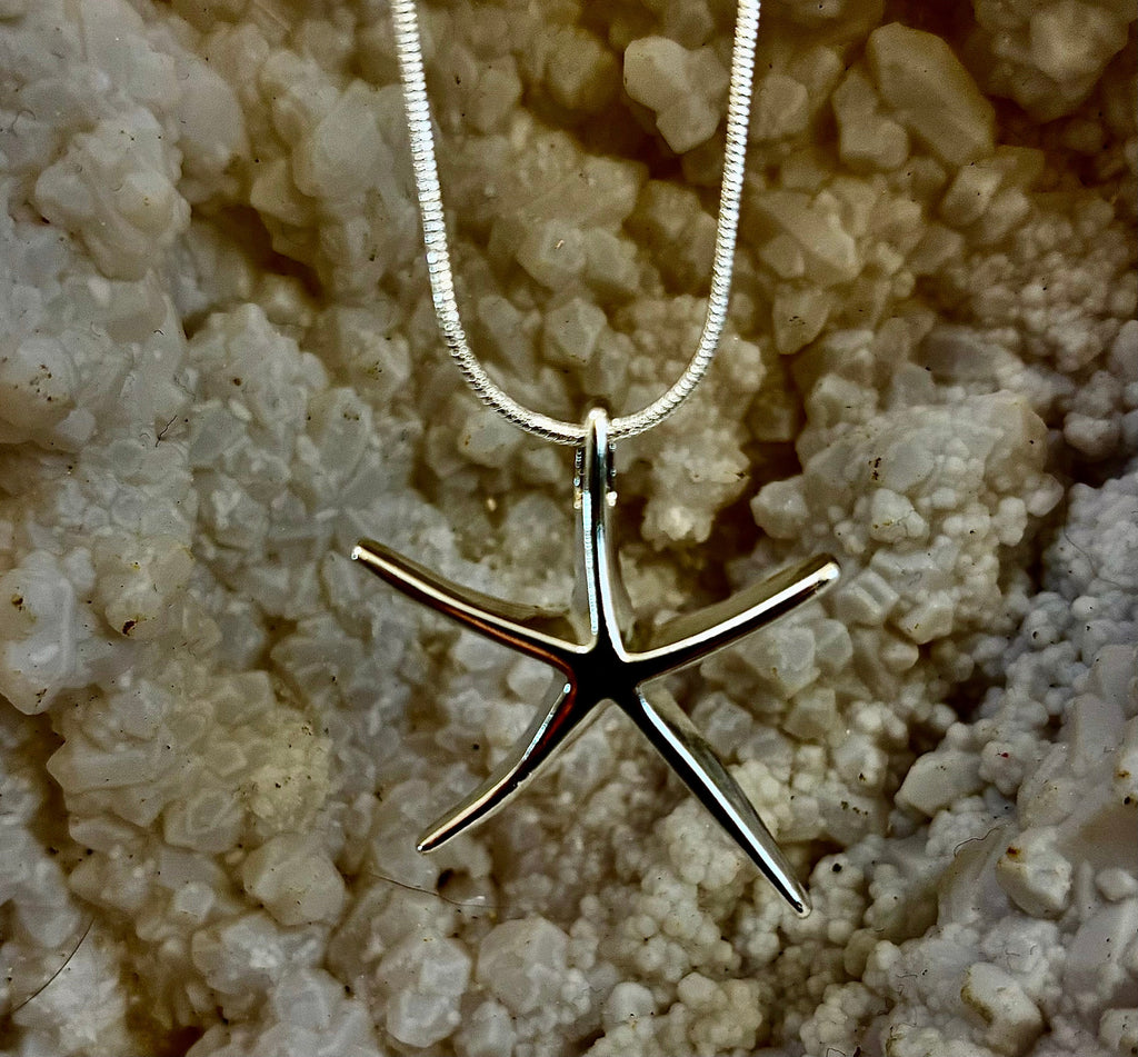 Starfish Necklace – Coastal Charm Necklace | | Wiccan Center