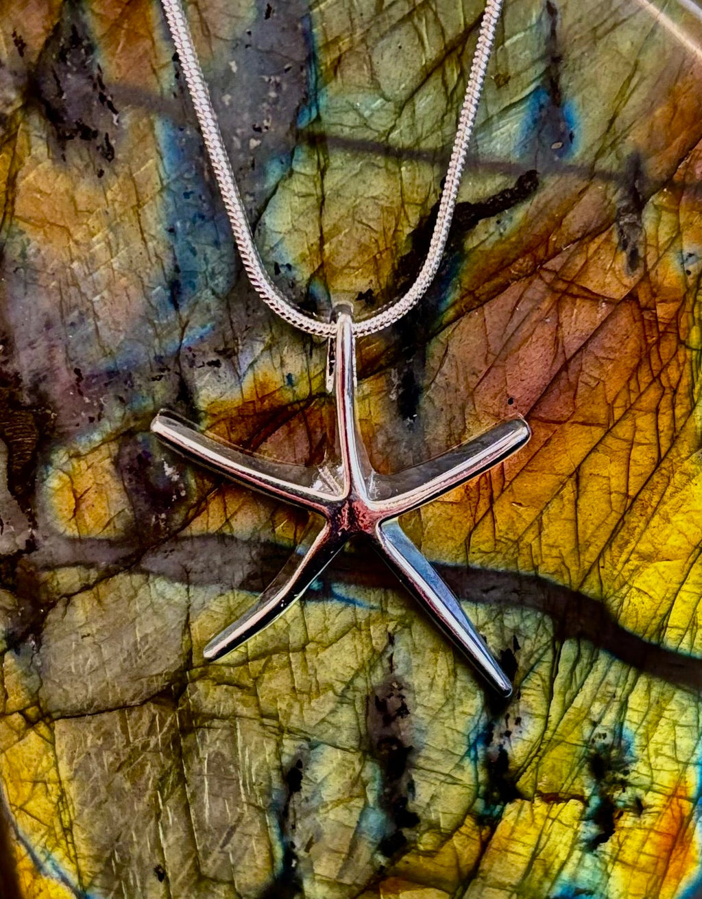 Starfish Necklace – Coastal Charm Necklace | | Wiccan Center