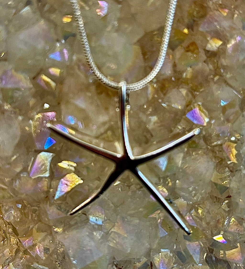 Starfish Necklace – Coastal Charm Necklace | | Wiccan Center
