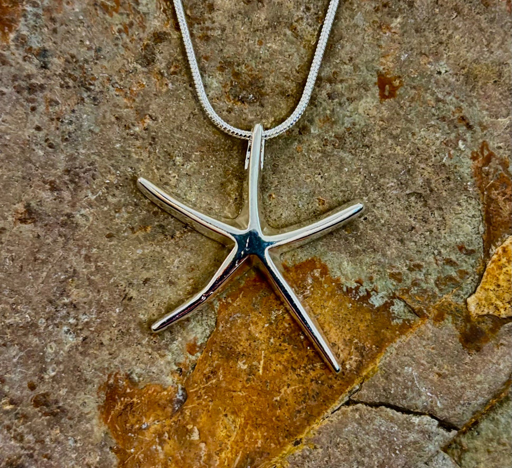 Starfish Necklace – Coastal Charm Necklace | | Wiccan Center