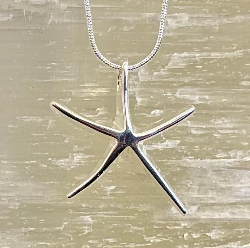 Starfish Necklace – Coastal Charm Necklace | | Wiccan Center