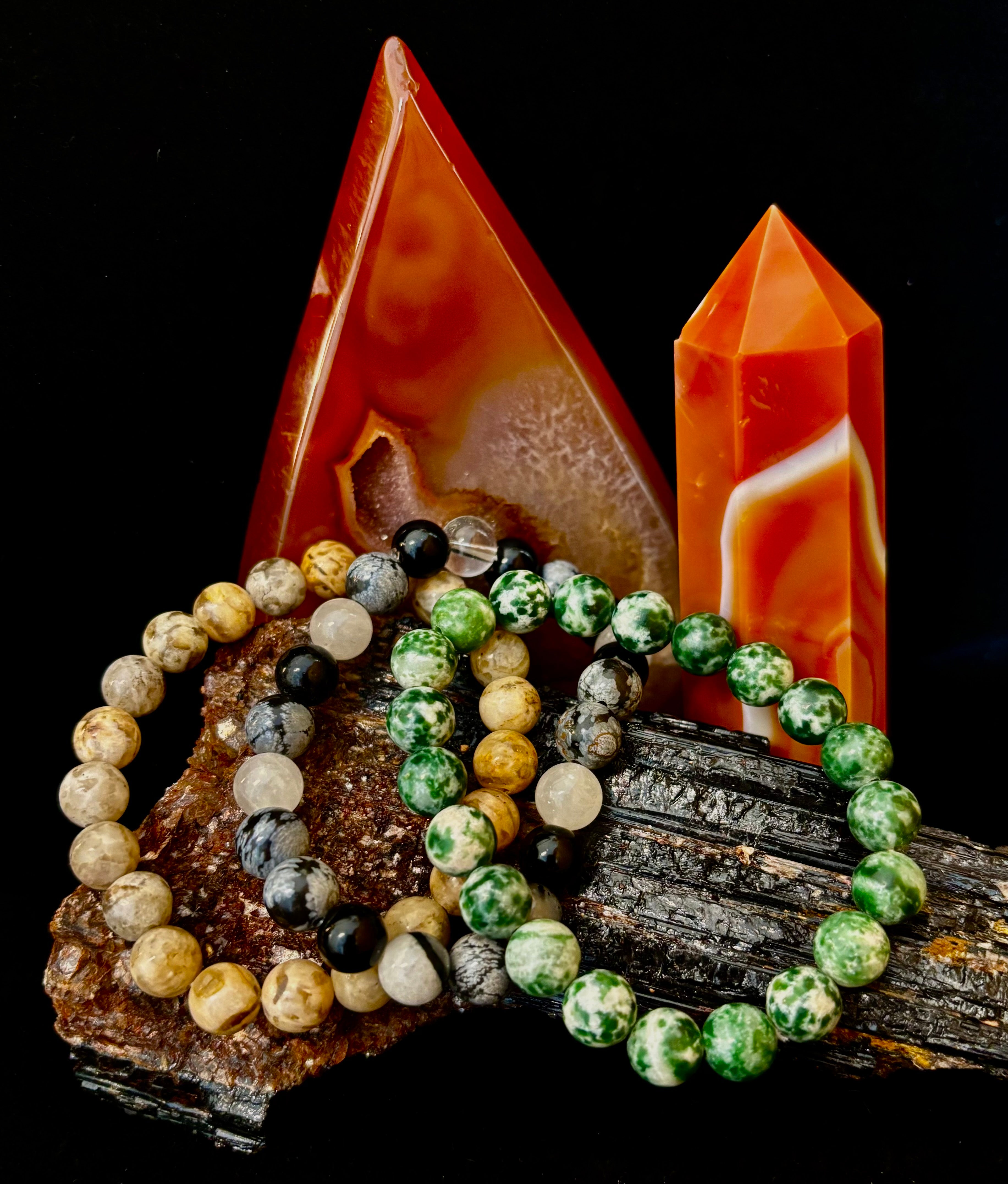 YOLO - Limited Series Stacking Bracelet Set of 3 (Four Unique Options) | | Wiccan Center
