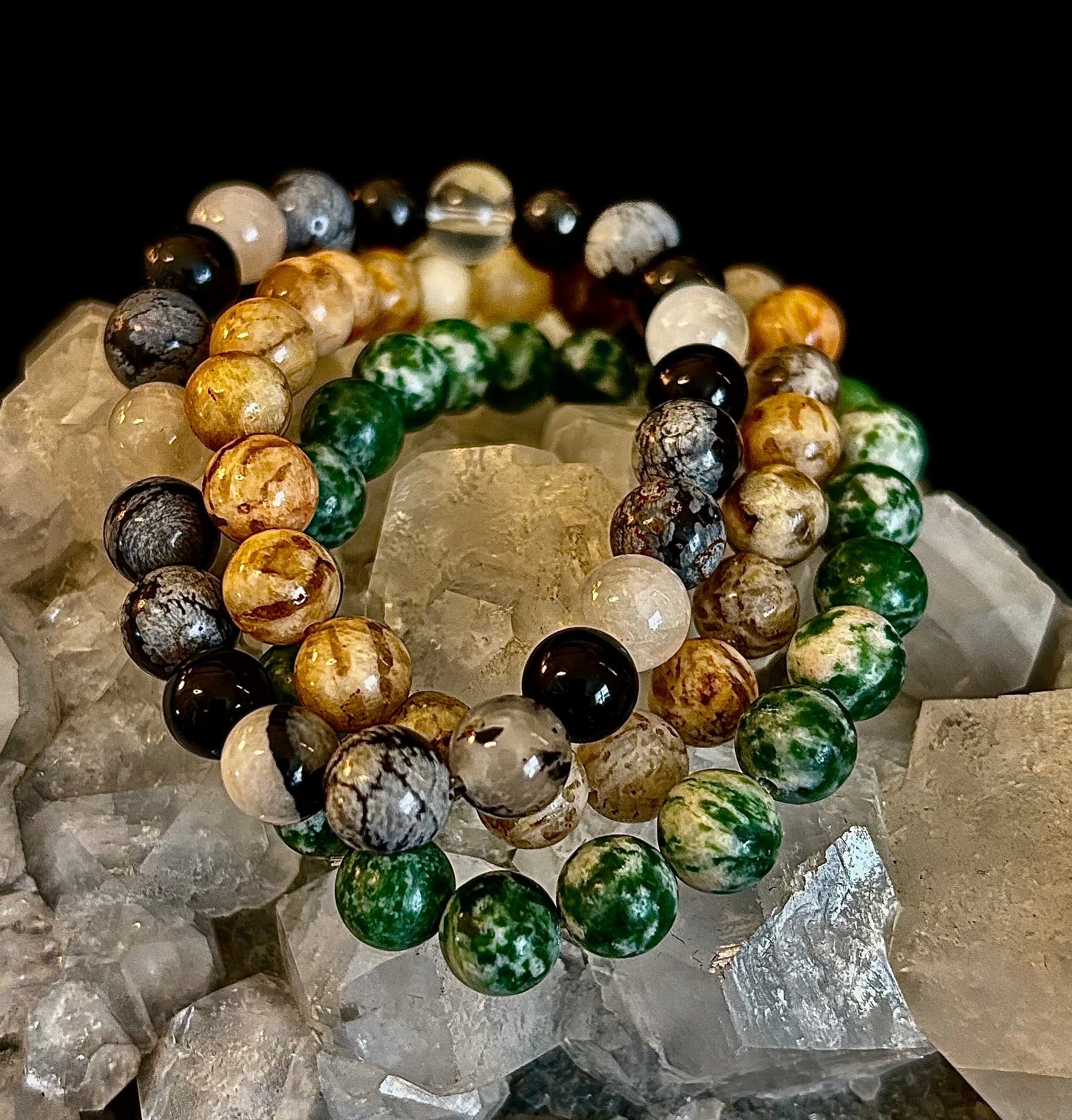 YOLO - Limited Series Stacking Bracelet Set of 3 (Four Unique Options) | | Wiccan Center