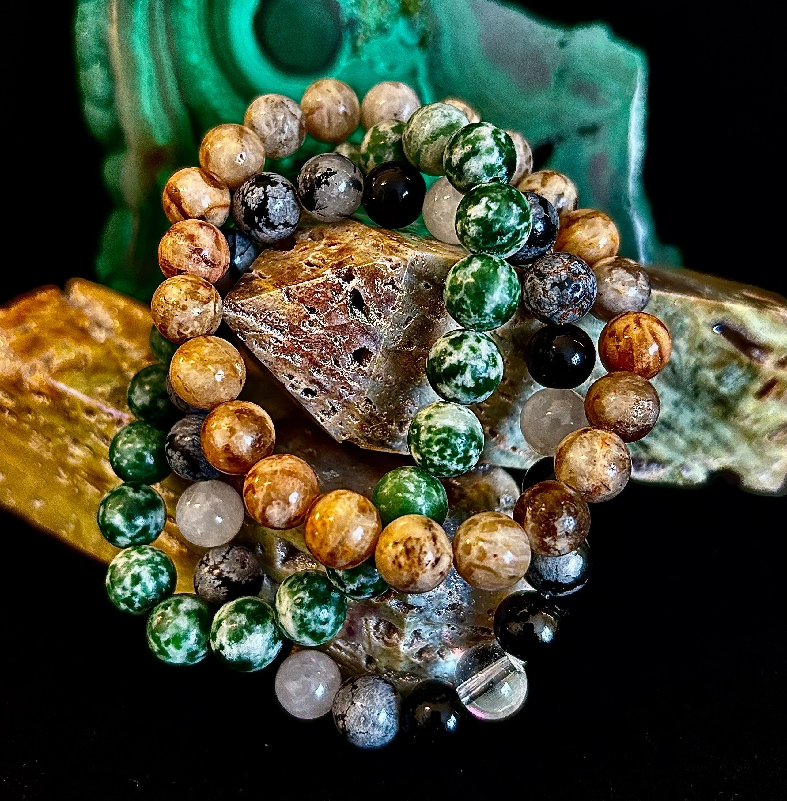 YOLO - Limited Series Stacking Bracelet Set of 3 (Four Unique Options) | | Wiccan Center