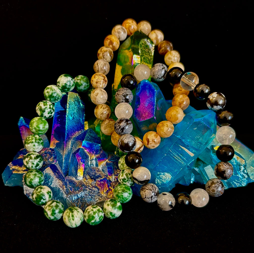 YOLO - Limited Series Stacking Bracelet Set of 3 (Four Unique Options) | | Wiccan Center