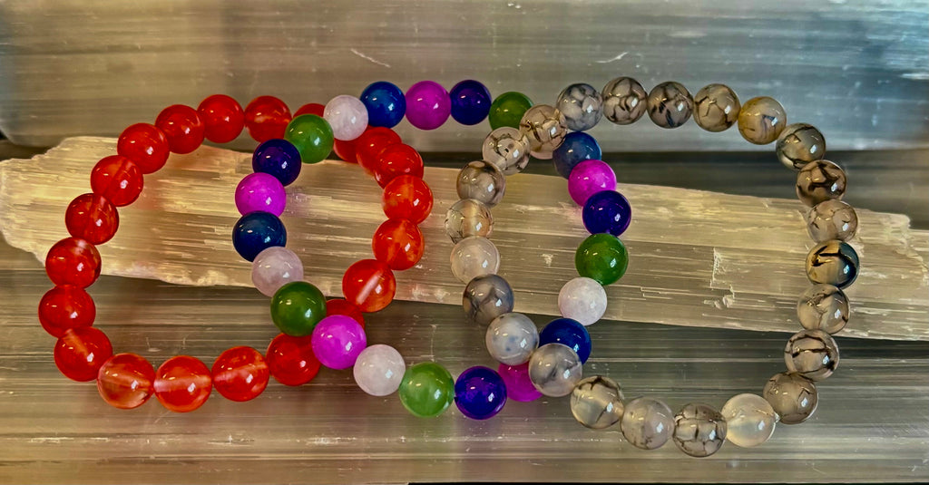 YOLO - Limited Series Stacking Bracelet Set of 3 (Four Unique Options) | | Wiccan Center