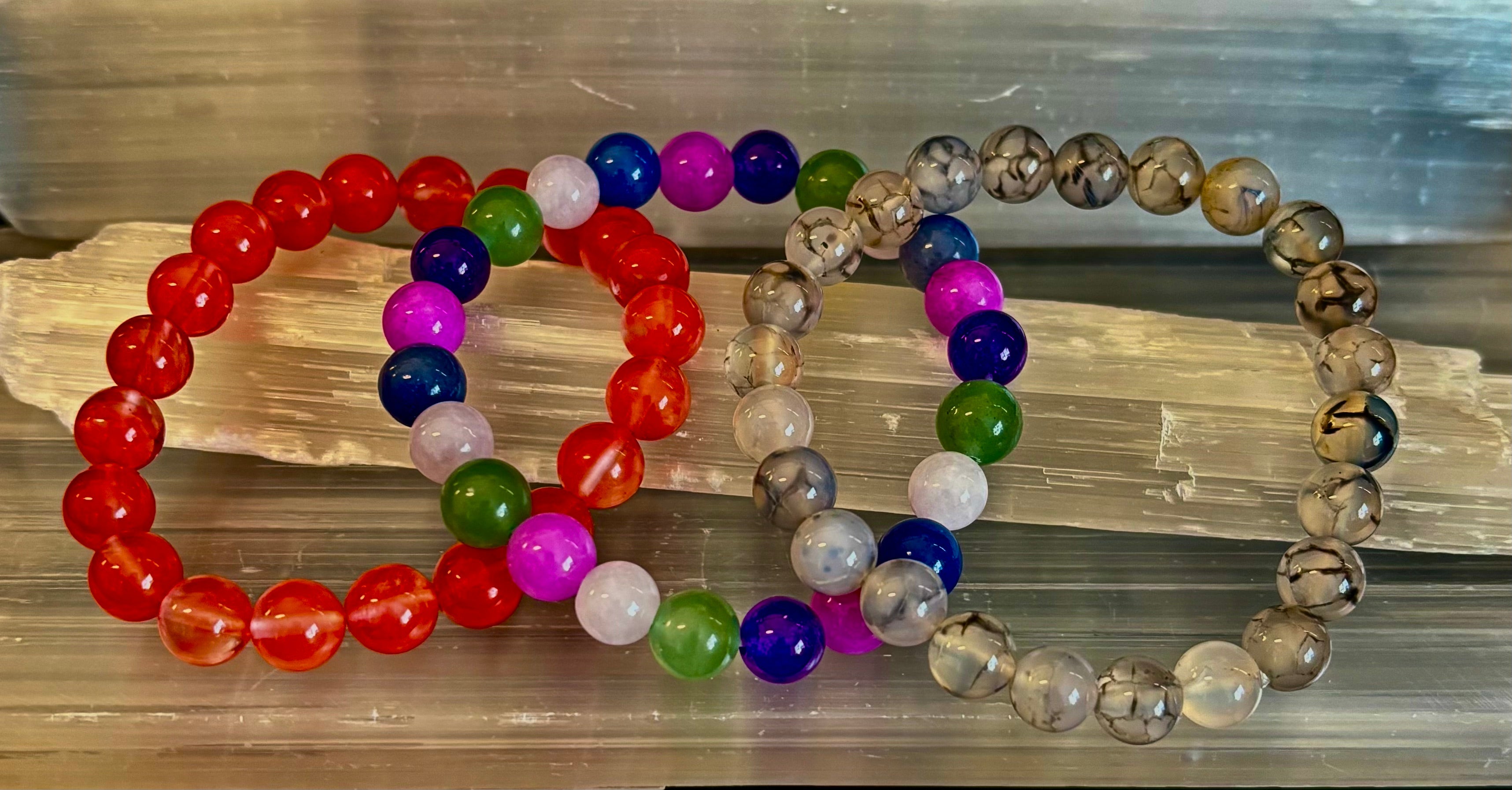 YOLO - Limited Series Stacking Bracelet Set of 3 (Four Unique Options) | | Wiccan Center