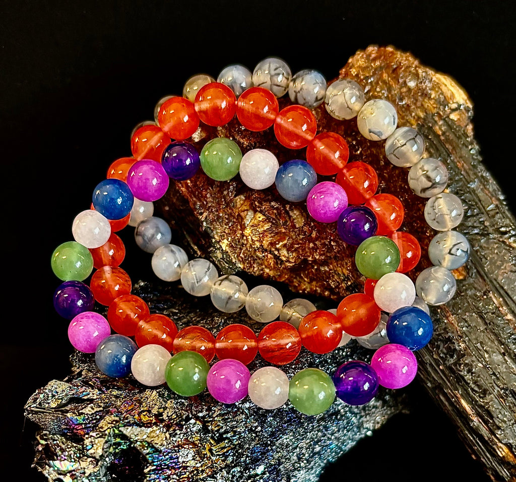 YOLO - Limited Series Stacking Bracelet Set of 3 (Four Unique Options) | | Wiccan Center