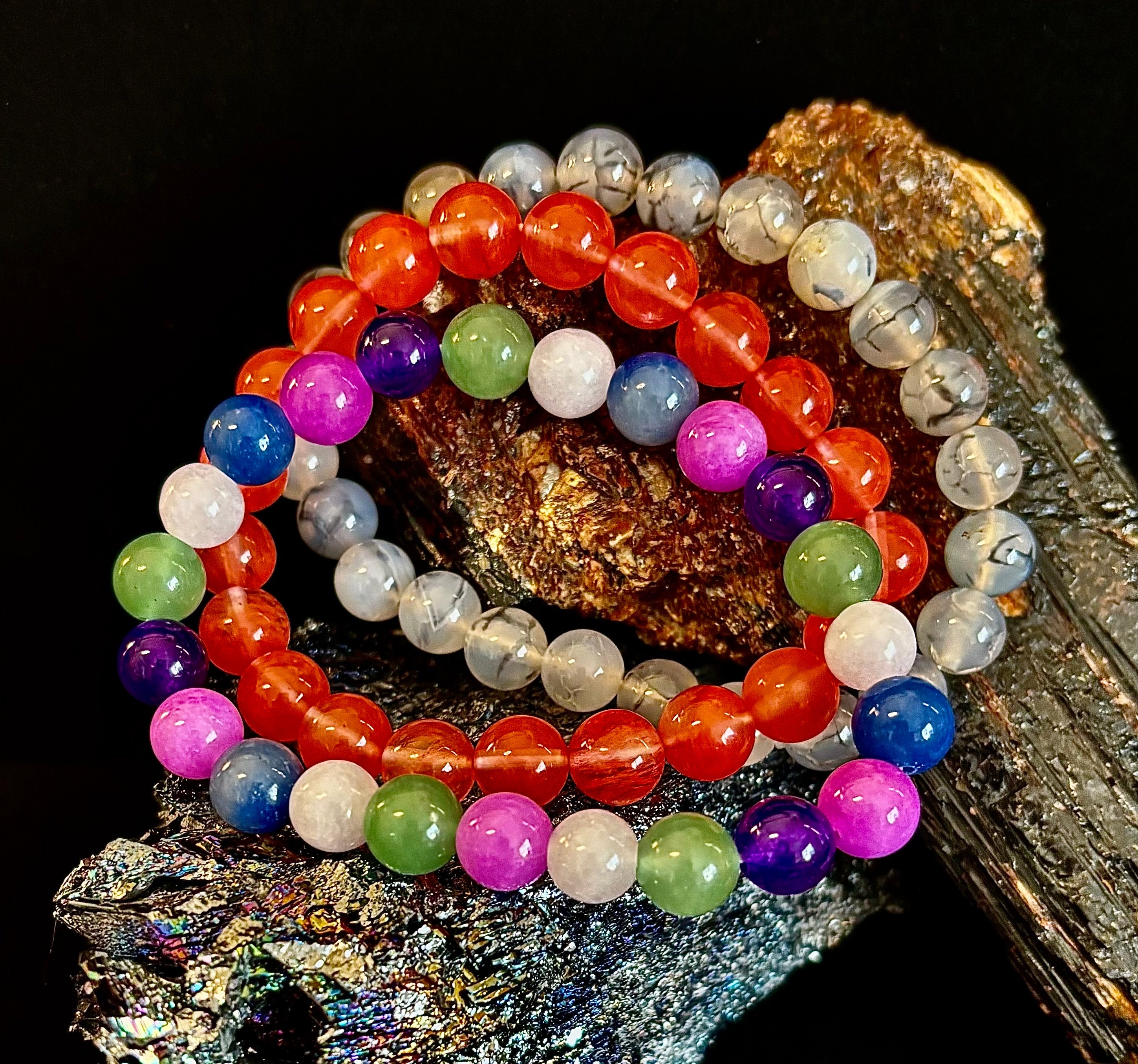 YOLO - Limited Series Stacking Bracelet Set of 3 (Four Unique Options) | | Wiccan Center