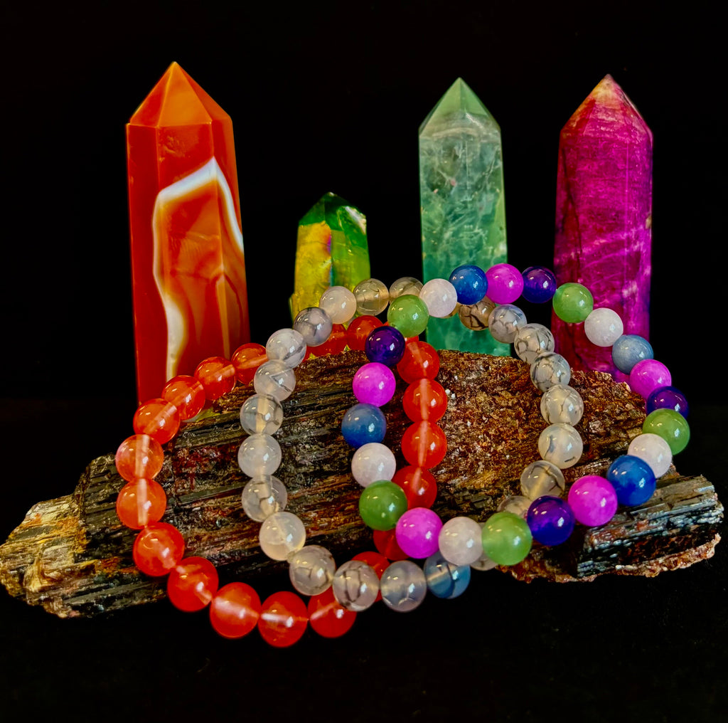 YOLO - Limited Series Stacking Bracelet Set of 3 (Four Unique Options) | | Wiccan Center