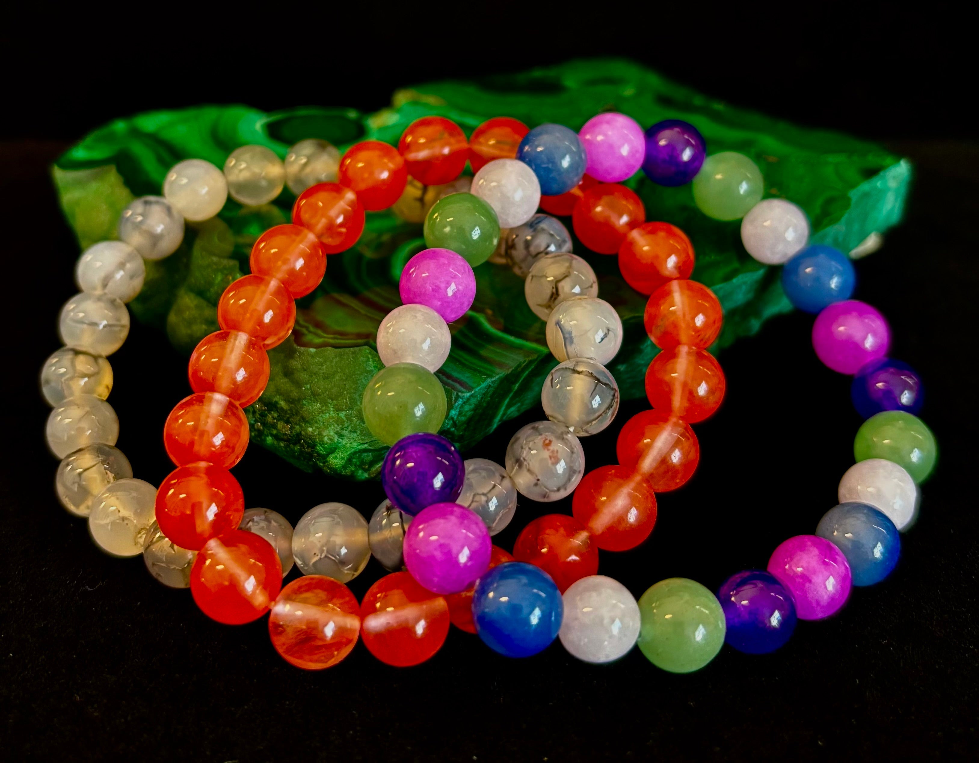 YOLO - Limited Series Stacking Bracelet Set of 3 (Four Unique Options) | | Wiccan Center