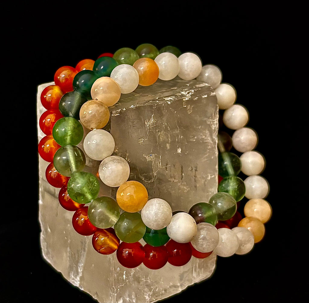 YOLO - Limited Series Stacking Bracelet Set of 3 (Four Unique Options) | | Wiccan Center