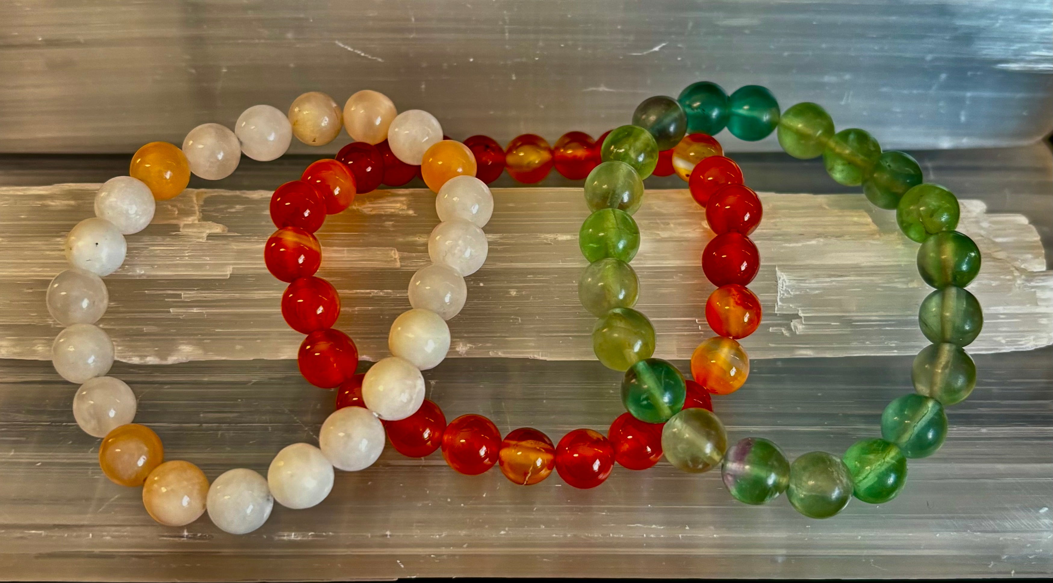 YOLO - Limited Series Stacking Bracelet Set of 3 (Four Unique Options) | | Wiccan Center