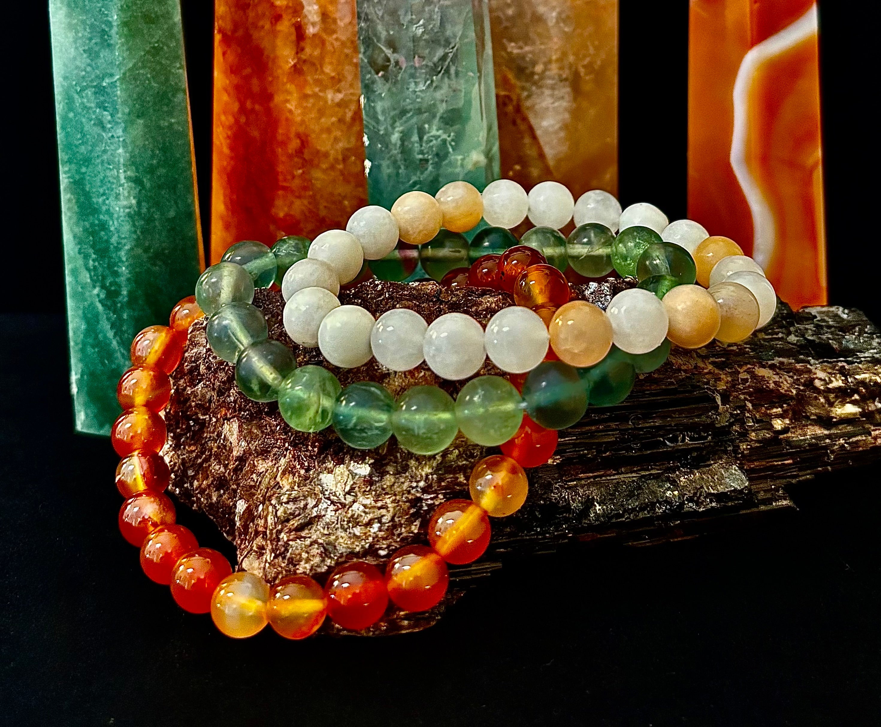 YOLO - Limited Series Stacking Bracelet Set of 3 (Four Unique Options) | | Wiccan Center