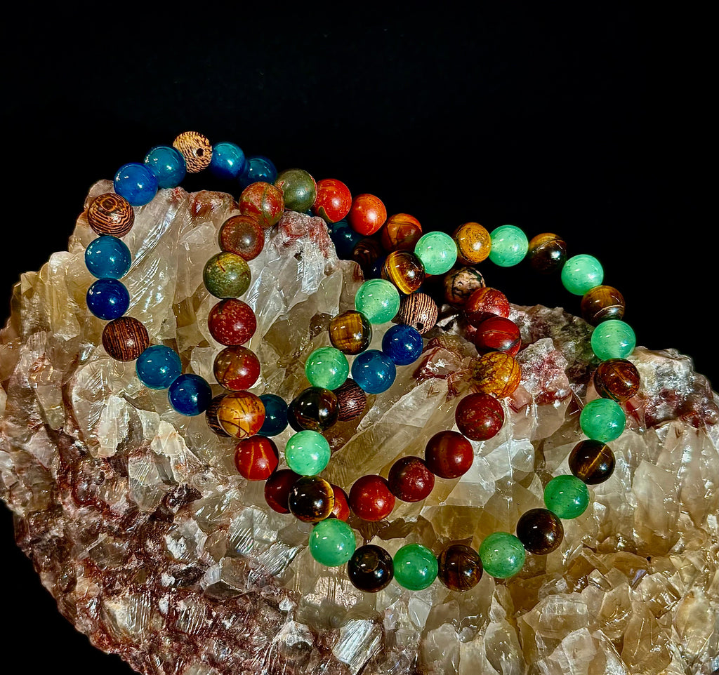 YOLO - Limited Series Stacking Bracelet Set of 3 (Four Unique Options) | | Wiccan Center