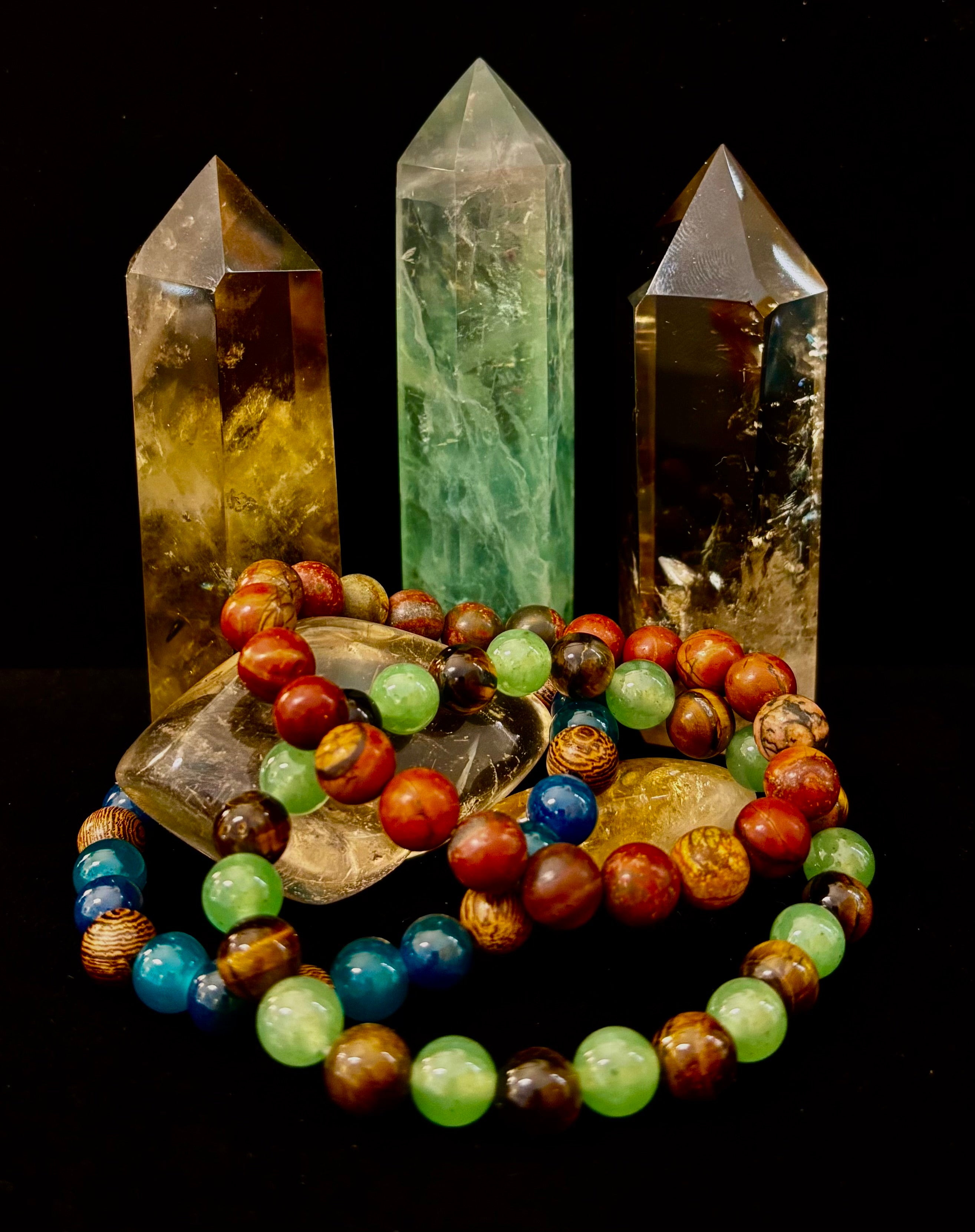 YOLO - Limited Series Stacking Bracelet Set of 3 (Four Unique Options) | | Wiccan Center