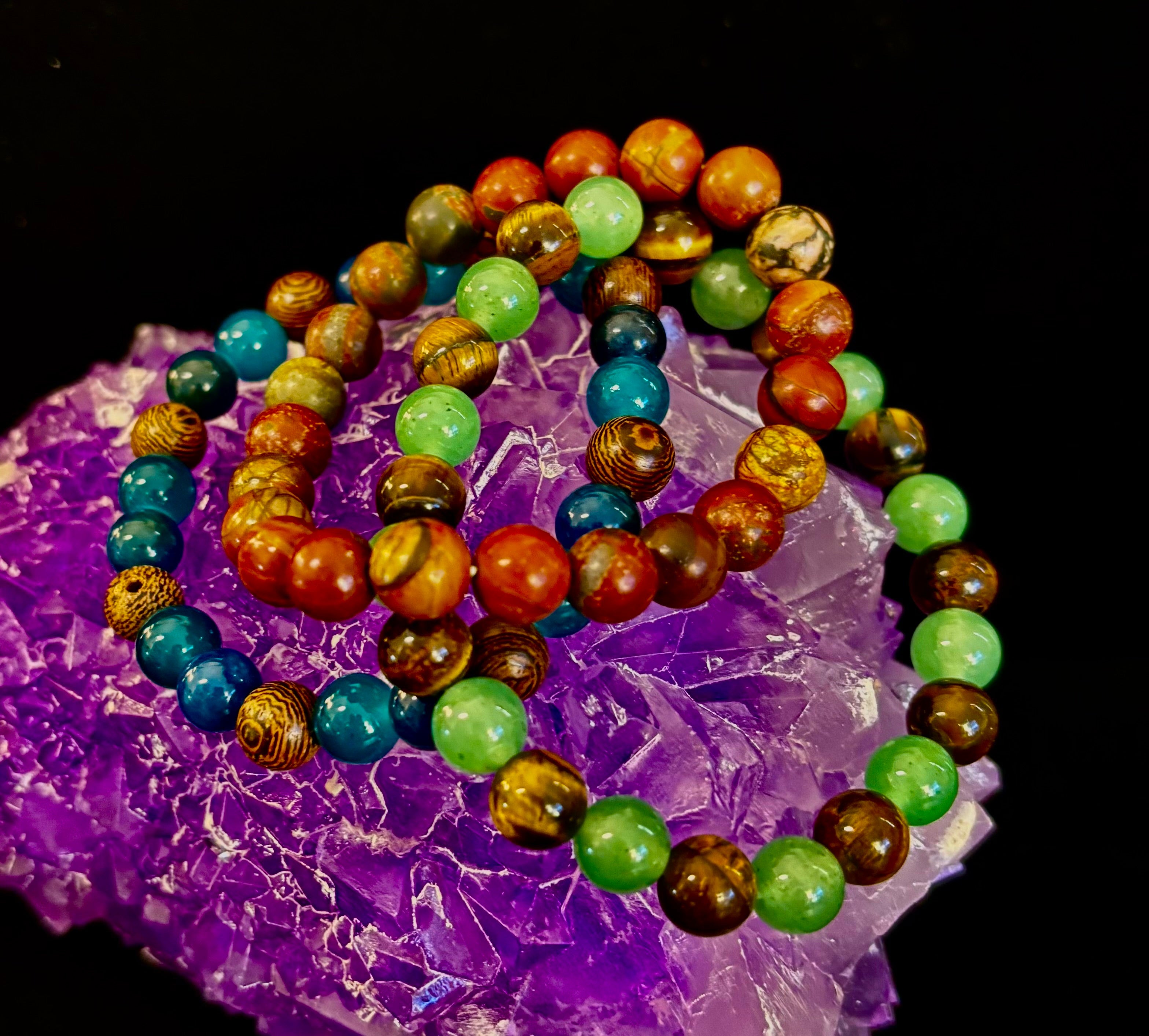 YOLO - Limited Series Stacking Bracelet Set of 3 (Four Unique Options) | | Wiccan Center