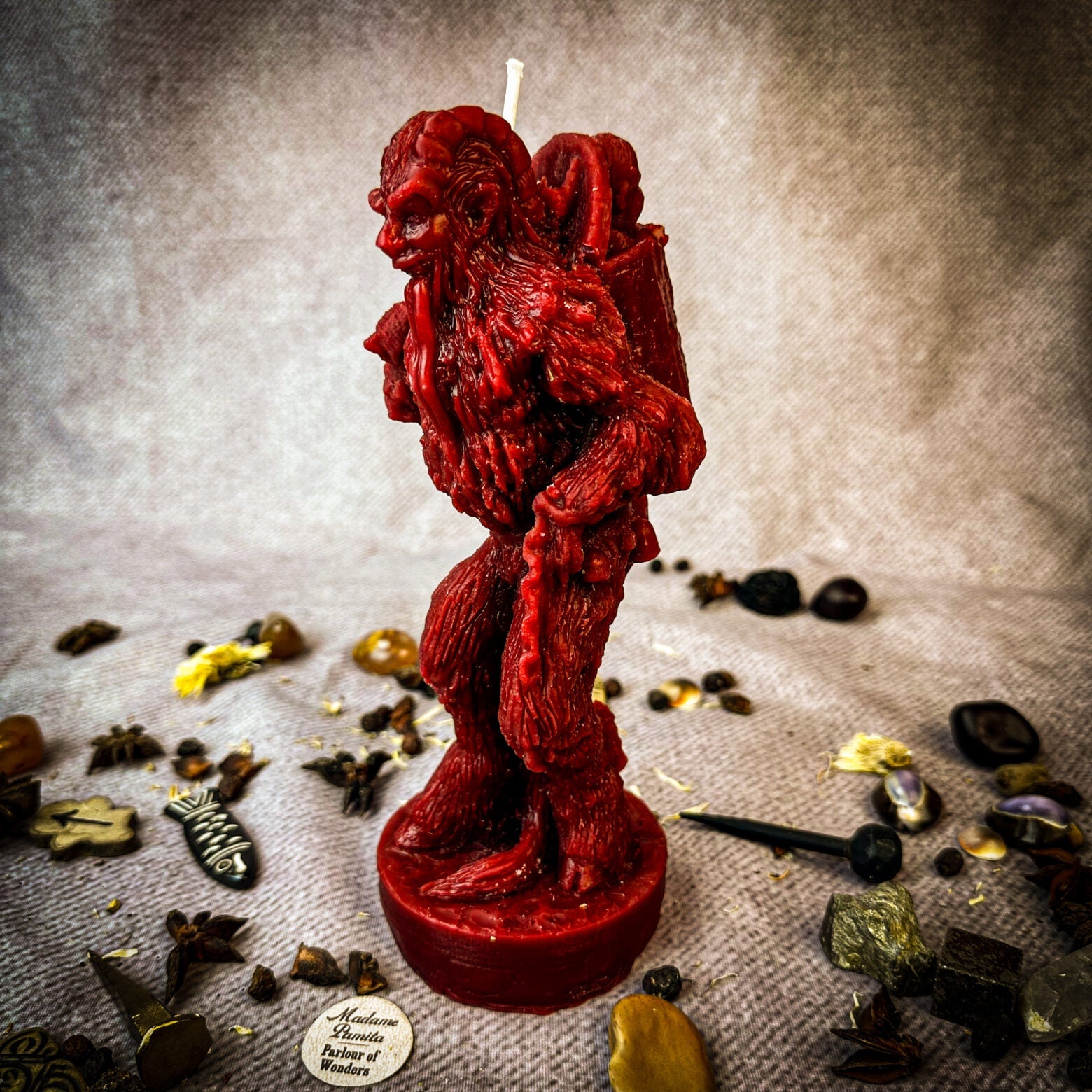 Krampus Better Behavior Candle Spell Kit | Candle Spell Kit | Wiccan Center