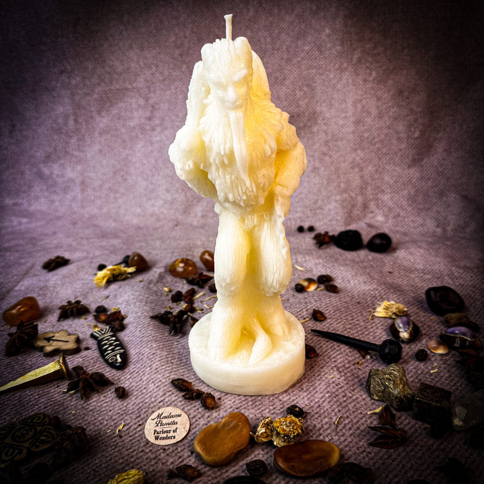 Krampus Better Behavior Candle Spell Kit | Candle Spell Kit | Wiccan Center