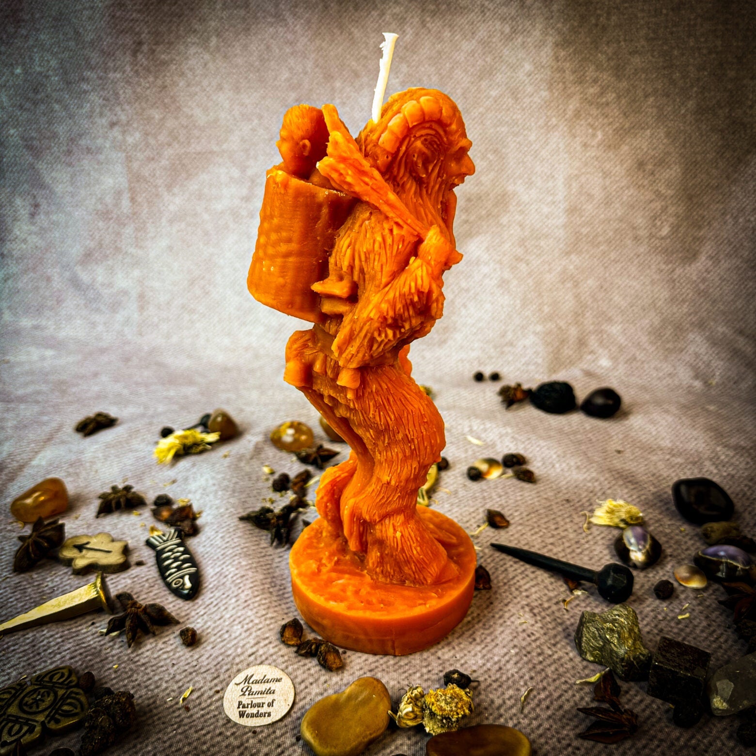 Krampus Better Behavior Candle Spell Kit | Candle Spell Kit | Wiccan Center