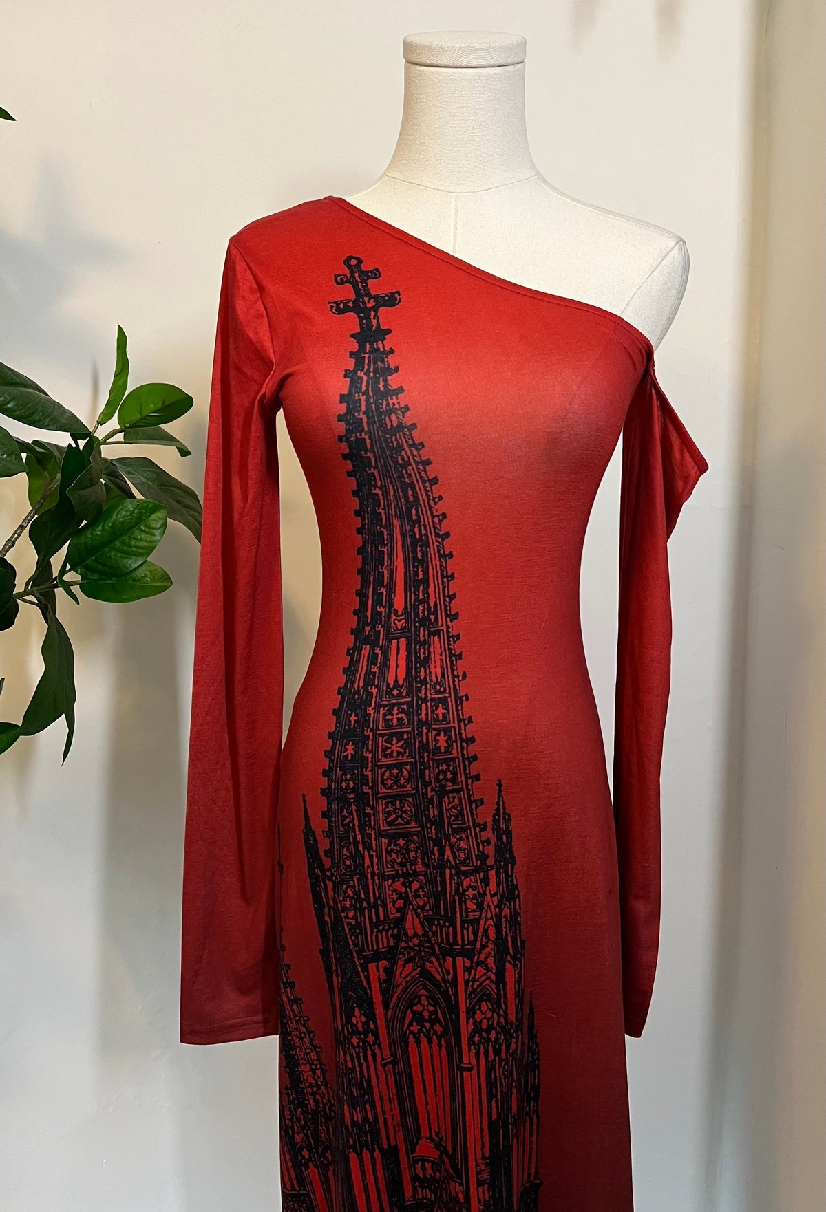 Elspeth - Comfy Cathedral Maxi Dress - READY to SHIP | | Wiccan Center