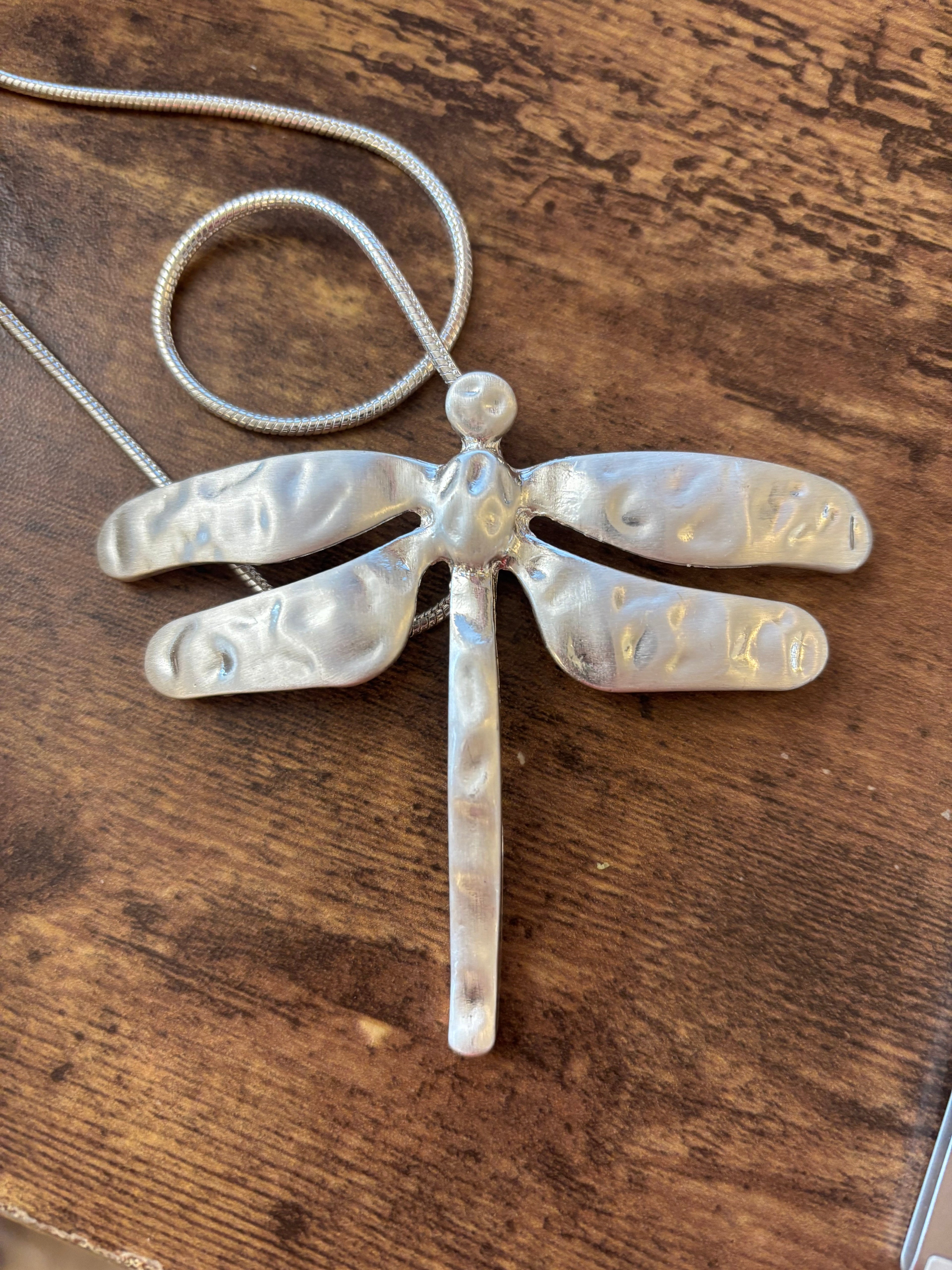 🐉 Dragonfly Pendant Necklace – Embrace Change, Fly Fierce | | Wiccan Center