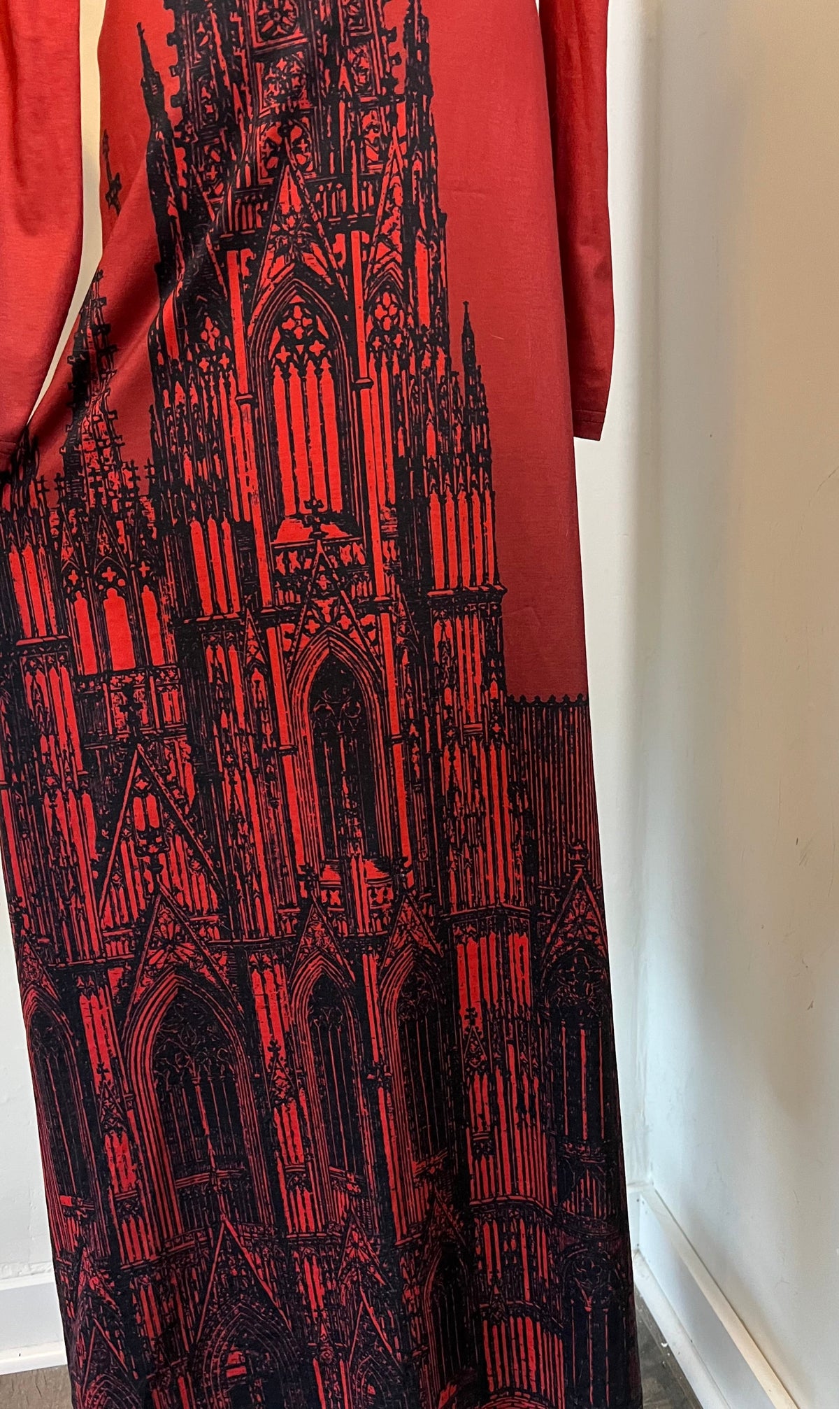 Elspeth - Comfy Cathedral Maxi Dress - READY to SHIP | | Wiccan Center