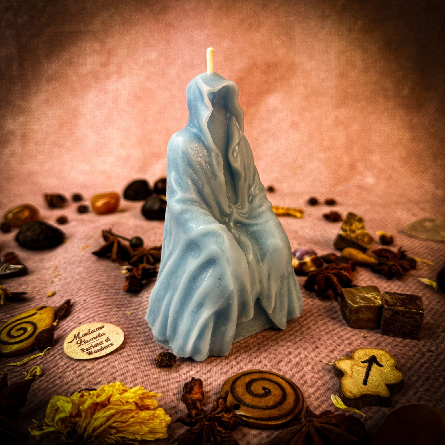 Seer Spirit Candle Spell Kit - Psychic Ability & Spirit Realm Connection | Candle Spell Kit | Wiccan Center