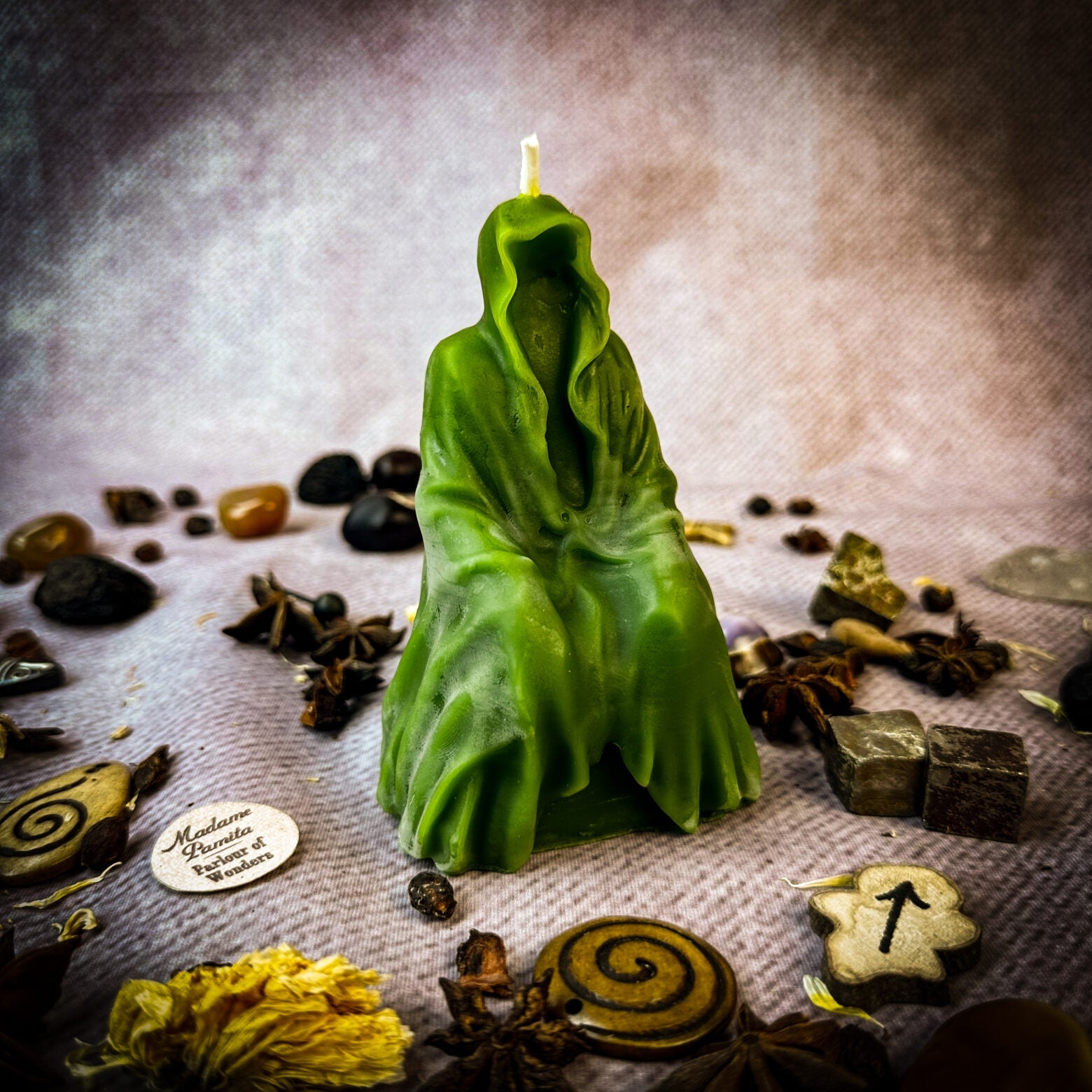 Seer Spirit Candle Spell Kit - Psychic Ability & Spirit Realm Connection | Candle Spell Kit | Wiccan Center