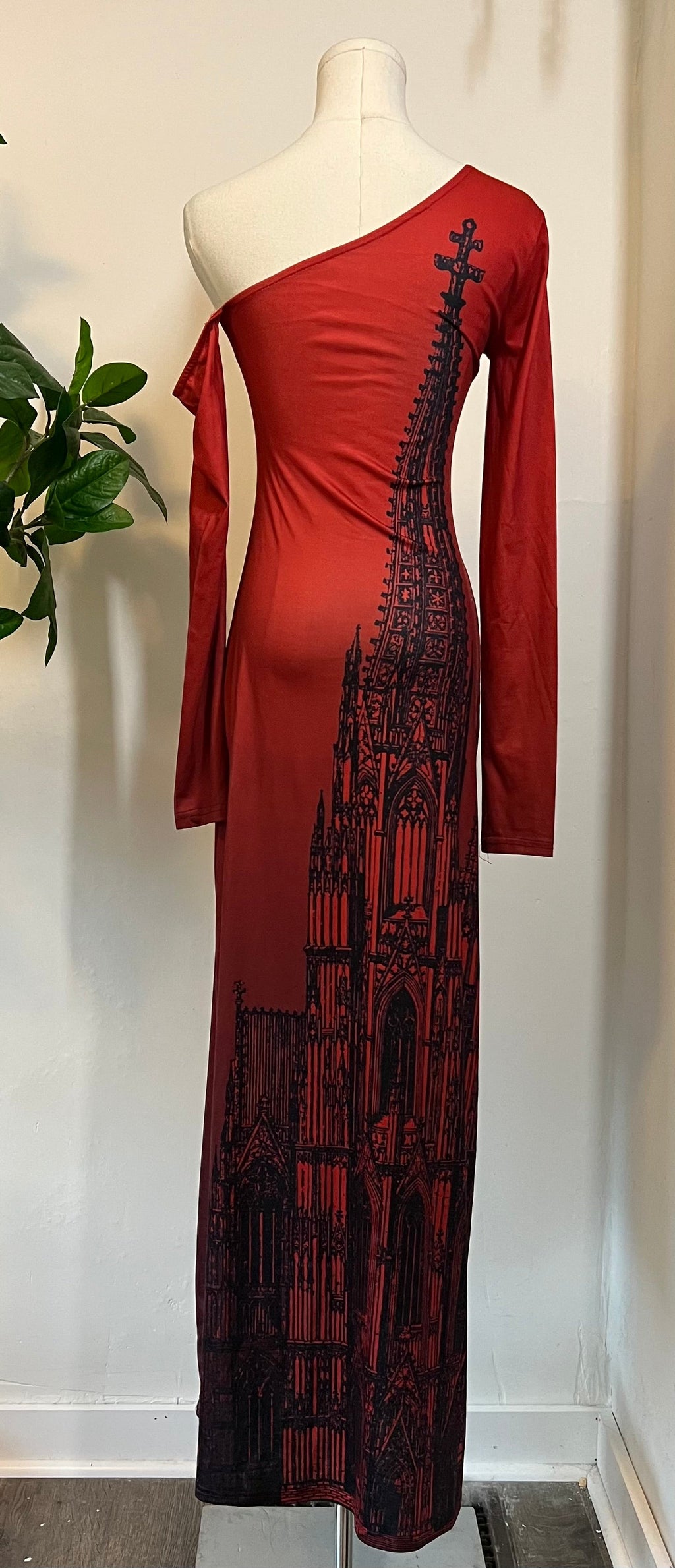 Elspeth - Comfy Cathedral Maxi Dress - READY to SHIP | | Wiccan Center