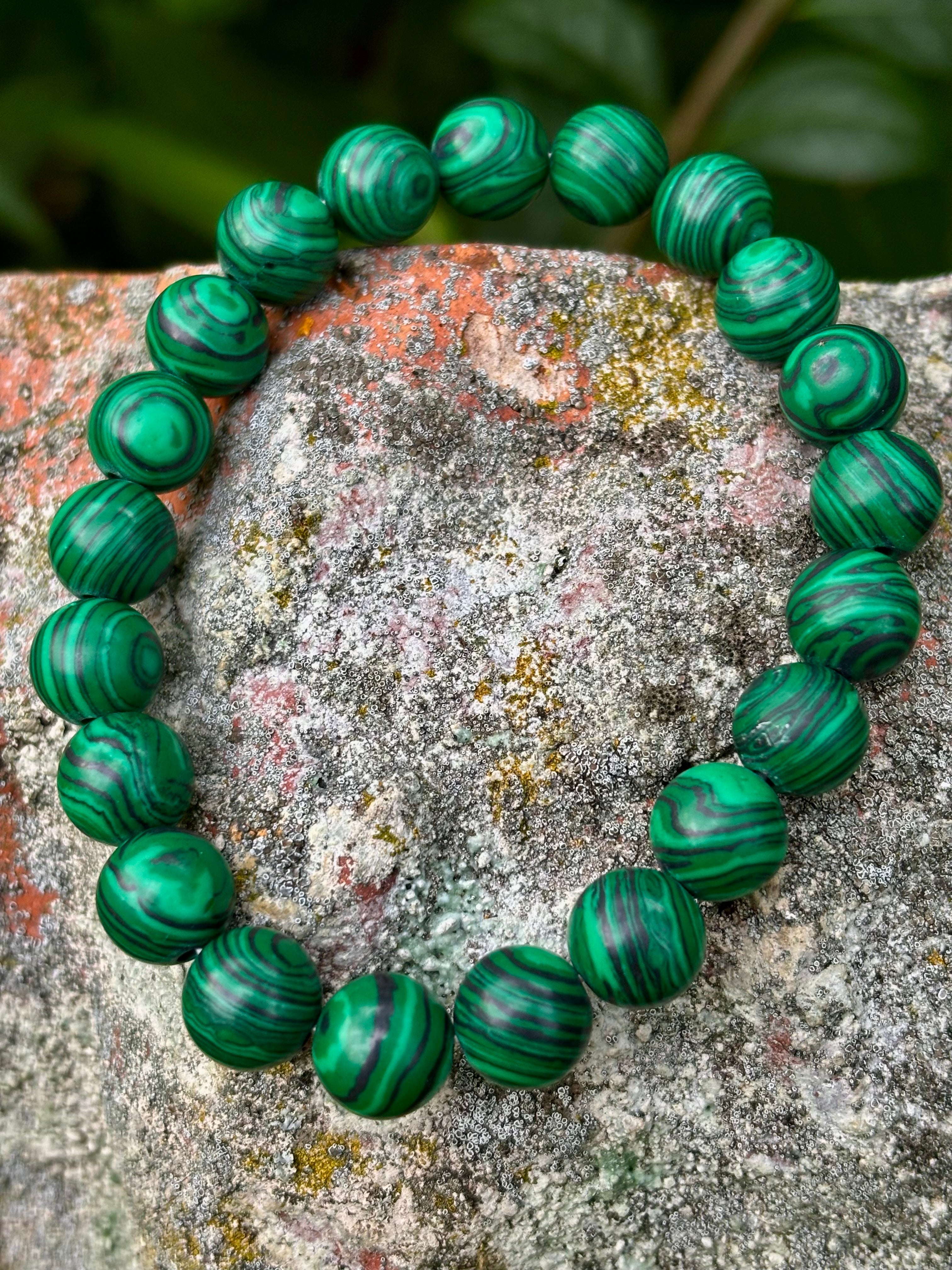 Malachite Bead Bracelet – Transformation and Protection | | Wiccan Center