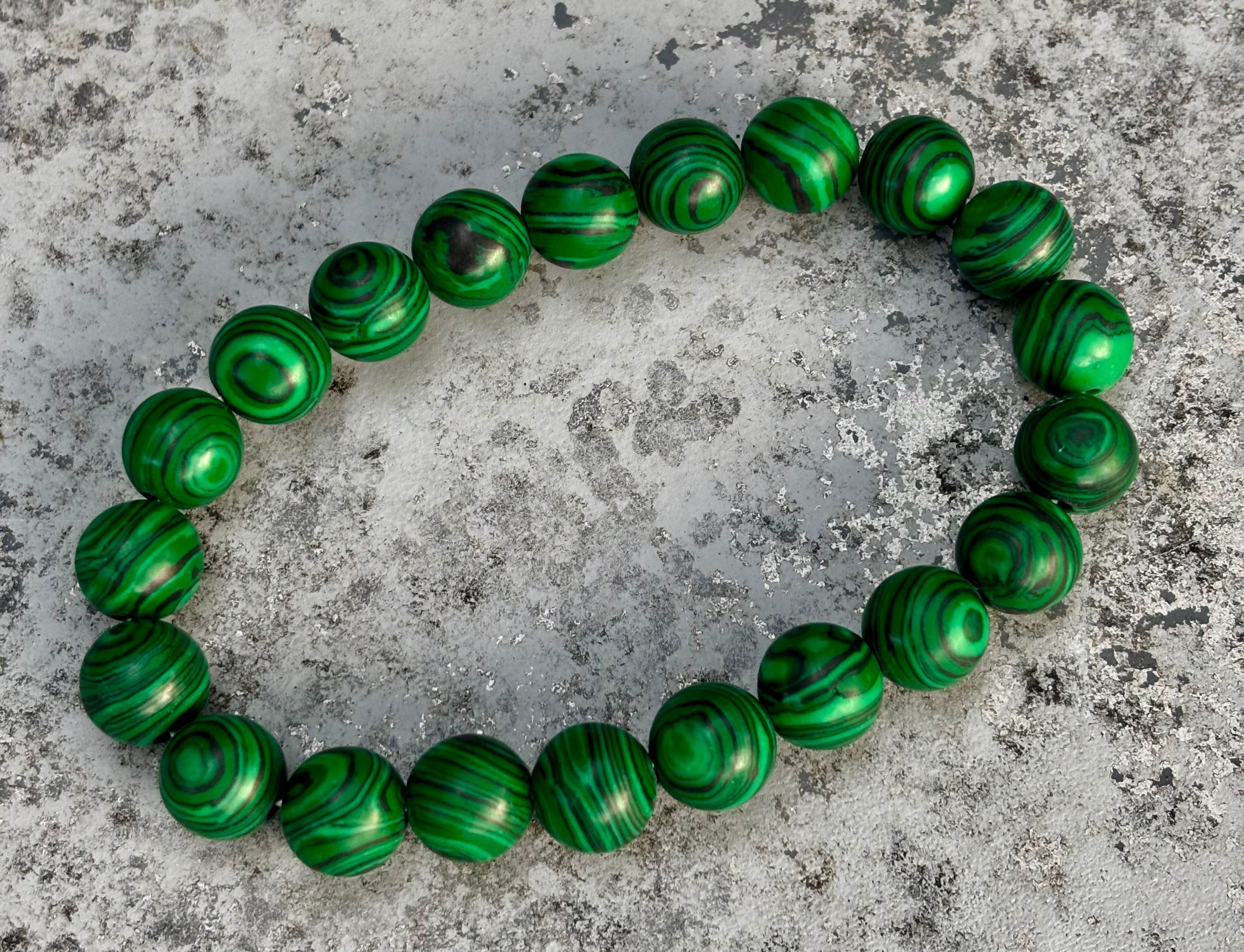 Malachite Bead Bracelet – Transformation and Protection | | Wiccan Center