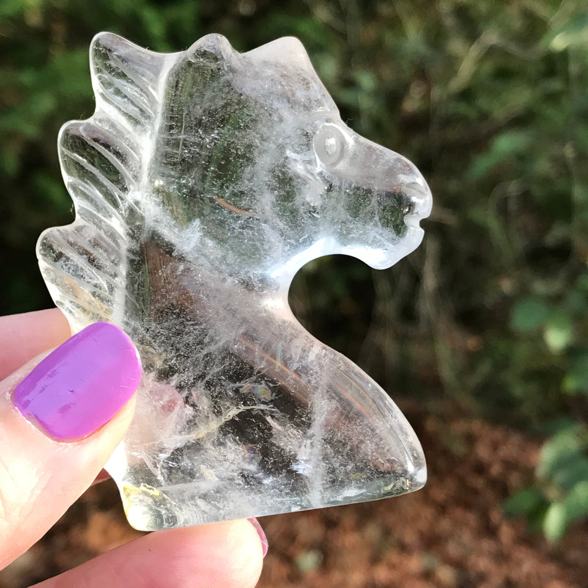 You Pick! Clear Quartz Crystal Unicorns, Assorted