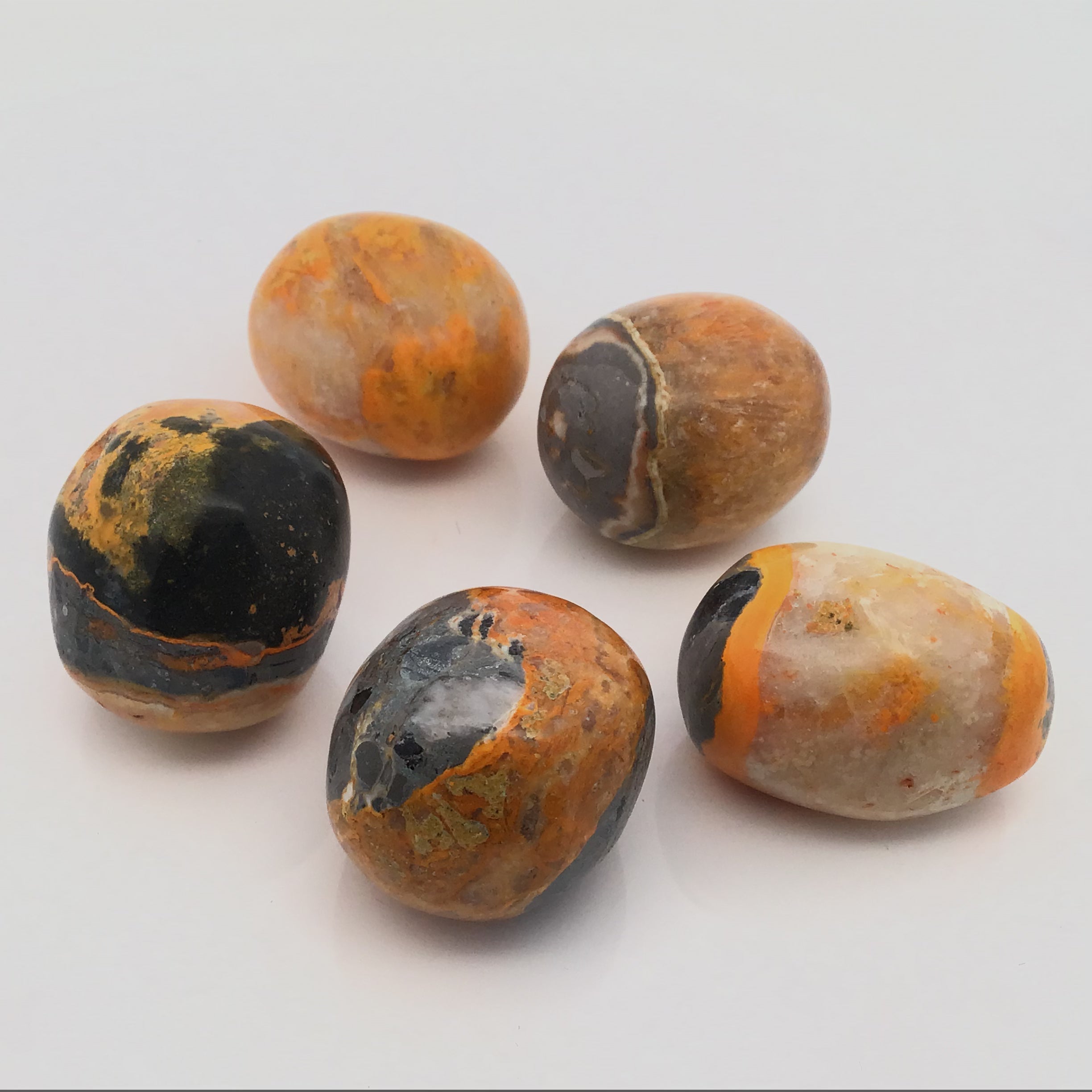 Bumblebee Jasper Tumbled Stones - large | Crystals & Minerals > Specimens | Wiccan Center