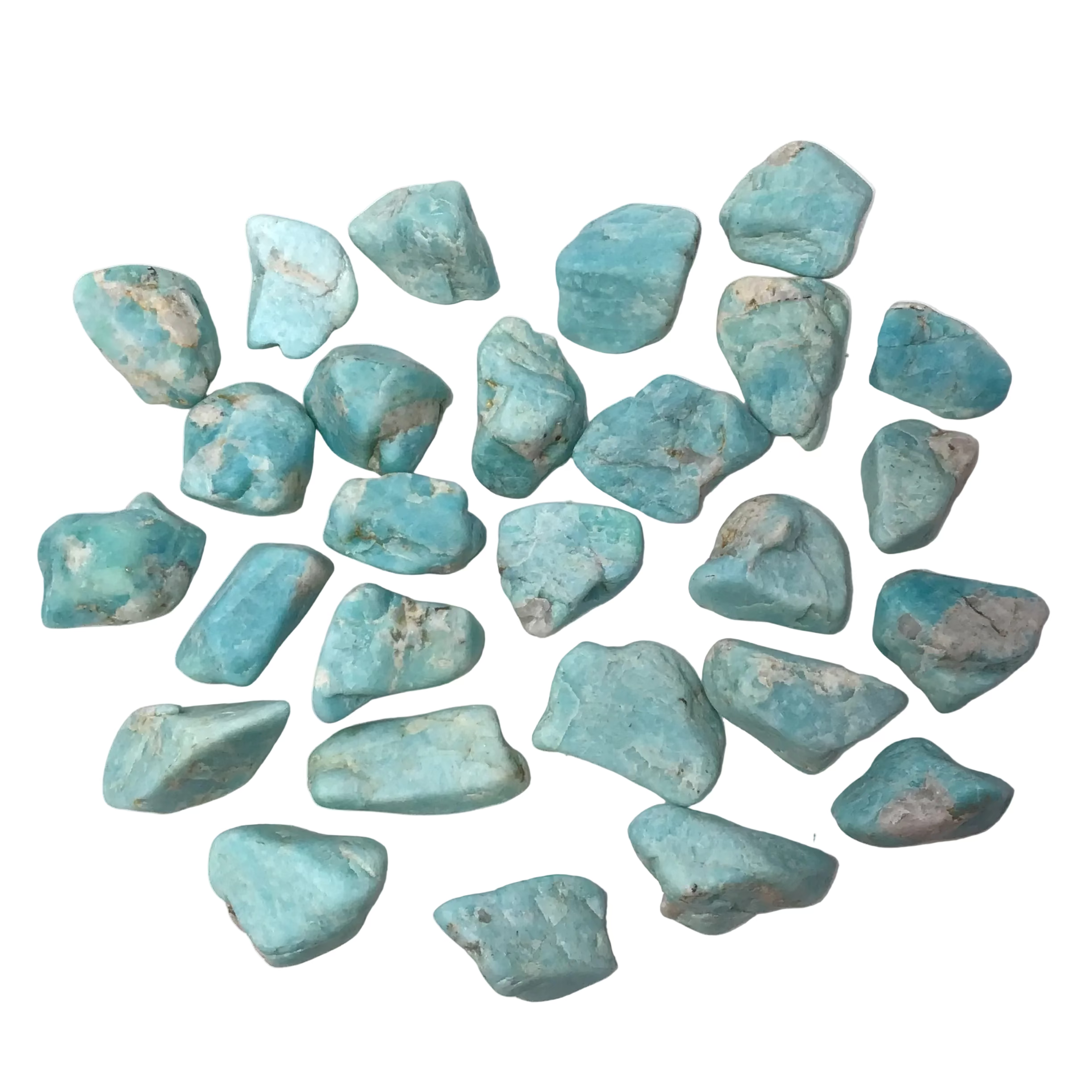 Matte Finish Tumbled Amazonite with Mica Inclusions | Crystals & Minerals > Specimens | Wiccan Center