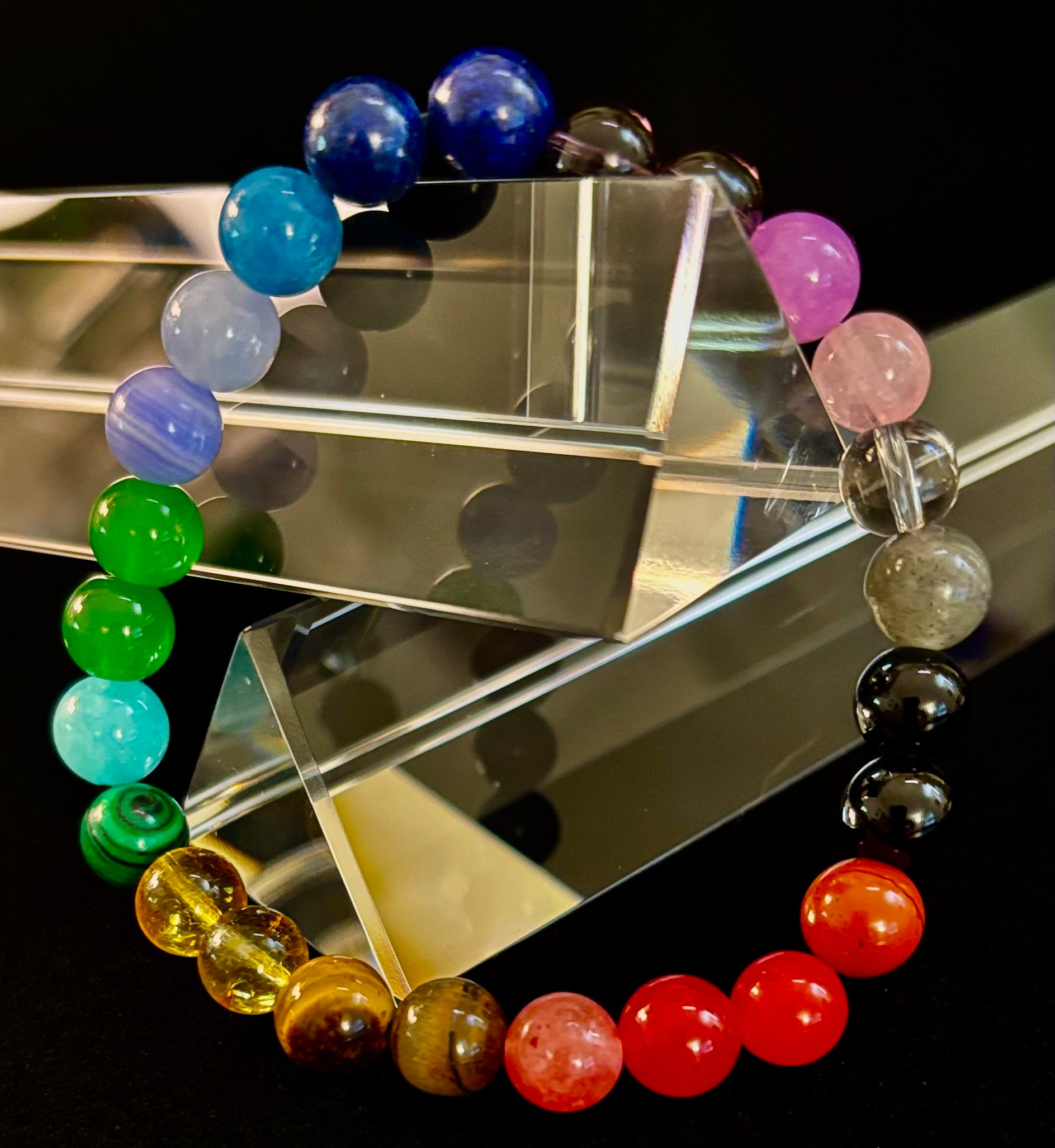 Bohemian Chakra Healing Bracelet – Energy Balance, Spiritual Wellness & Free-Spirited Style | | Wiccan Center