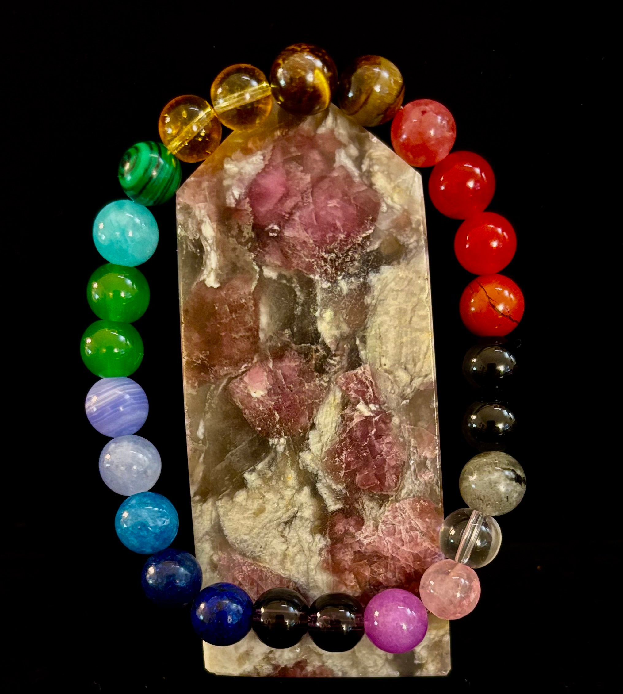 Bohemian Chakra Healing Bracelet – Energy Balance, Spiritual Wellness & Free-Spirited Style | | Wiccan Center