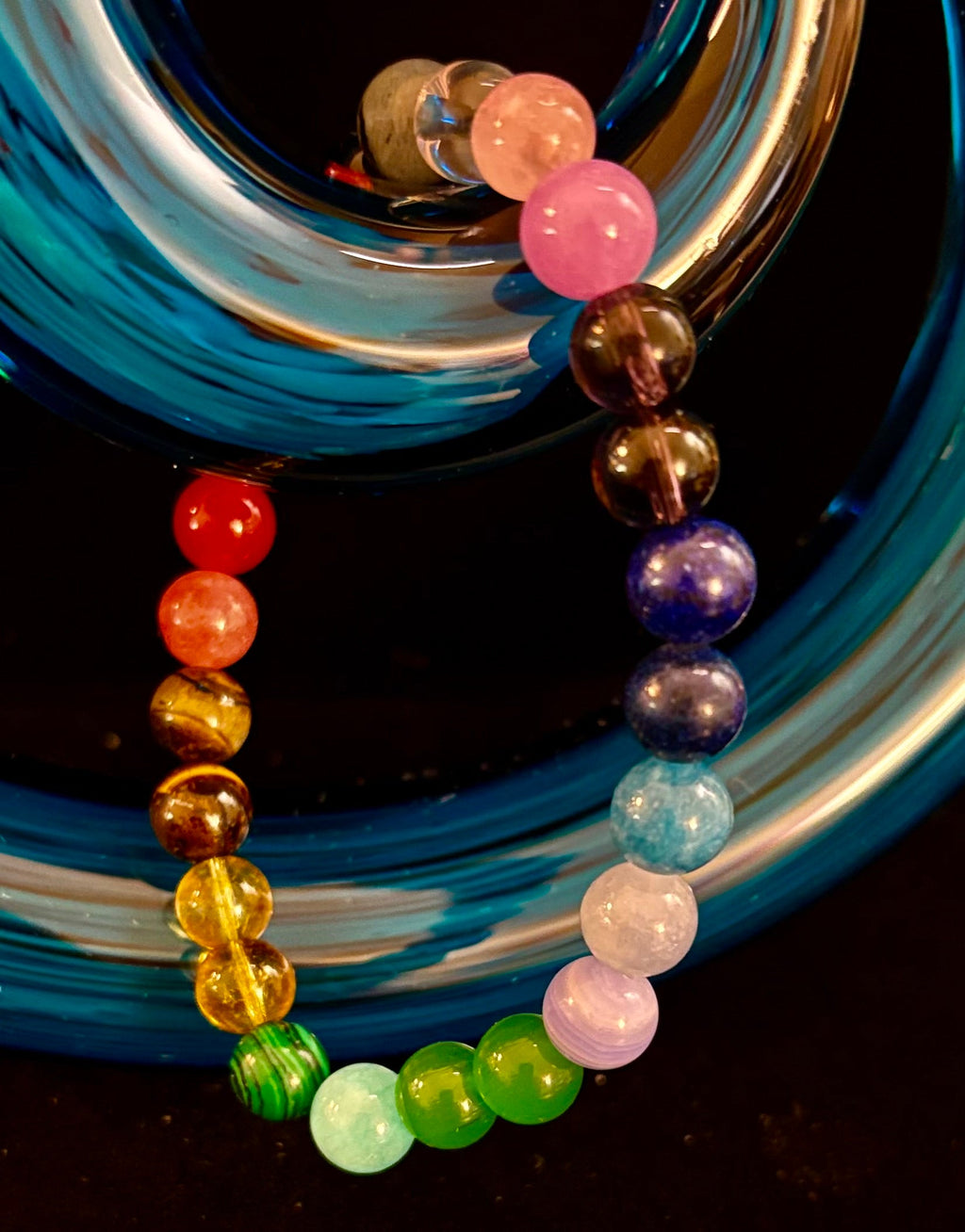 Bohemian Chakra Healing Bracelet – Energy Balance, Spiritual Wellness & Free-Spirited Style | | Wiccan Center
