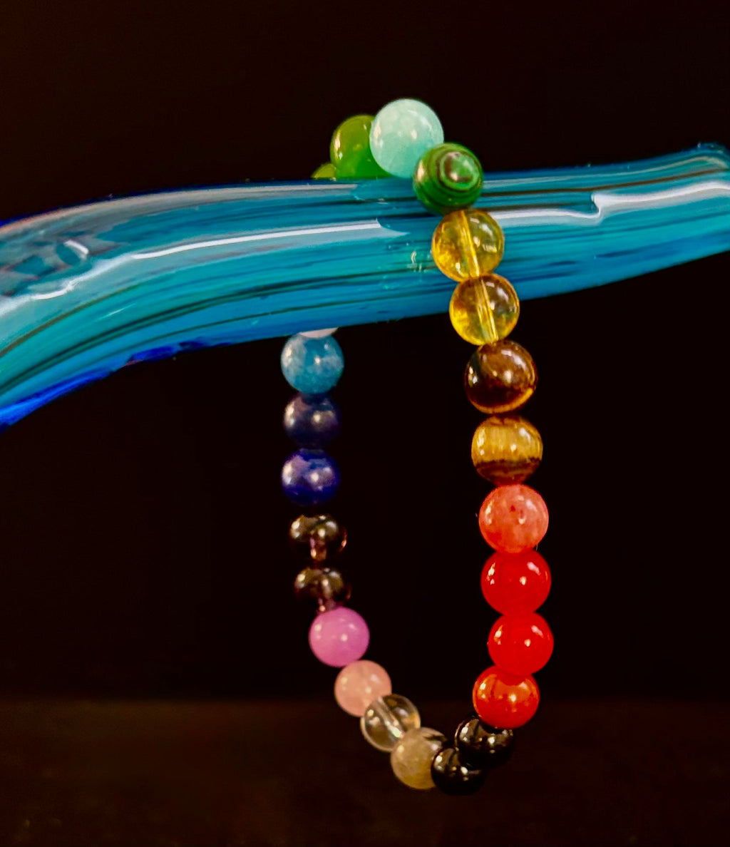 Bohemian Chakra Healing Bracelet – Energy Balance, Spiritual Wellness & Free-Spirited Style | | Wiccan Center
