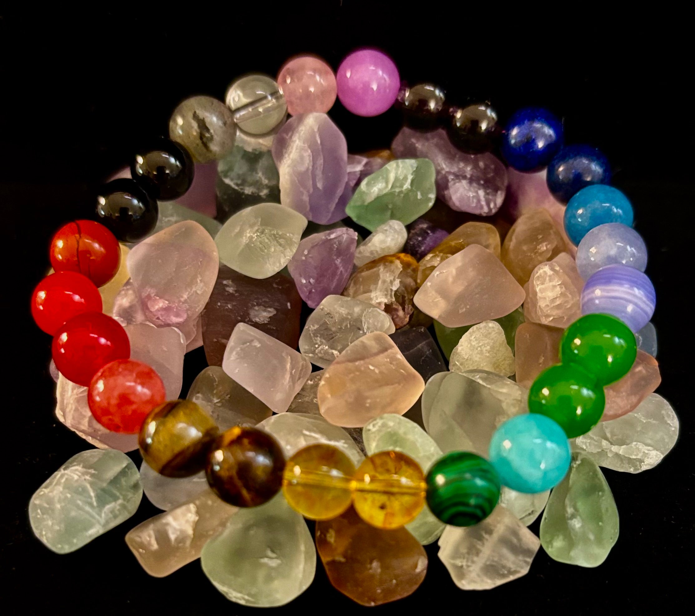 Bohemian Chakra Healing Bracelet – Energy Balance, Spiritual Wellness & Free-Spirited Style | | Wiccan Center
