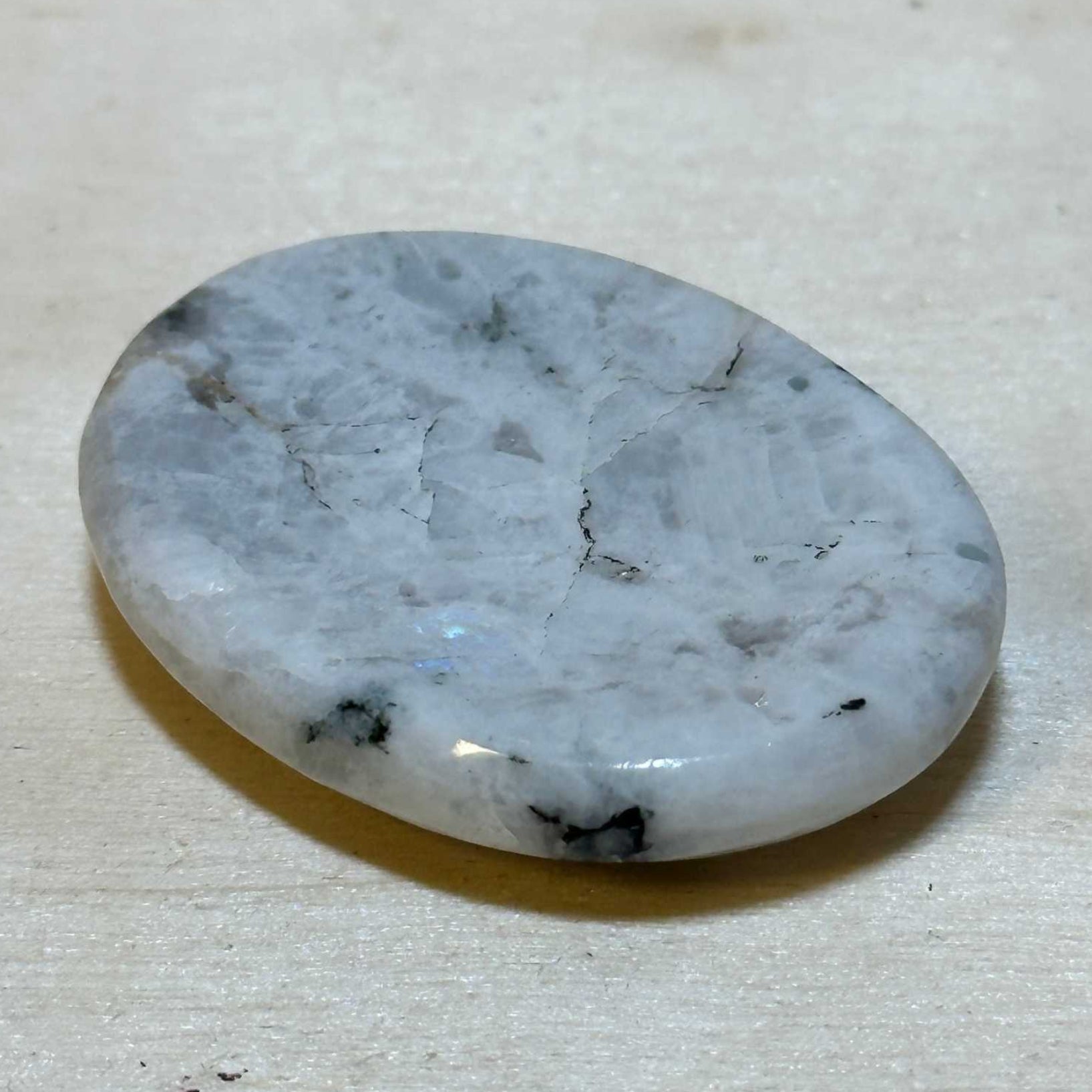 Rainbow Moonstone Comfort Stone