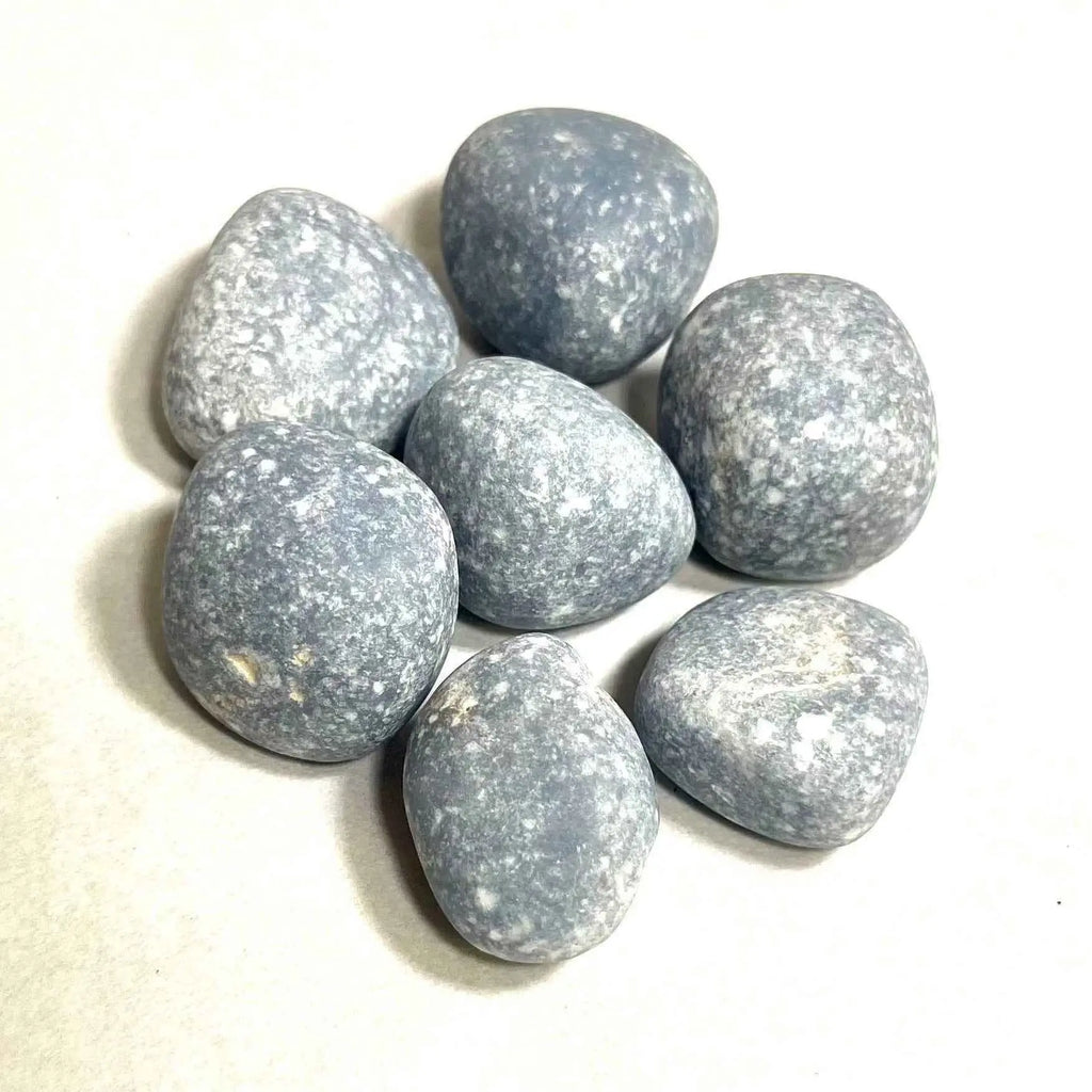 Angelite Tumbled Pocket Stone | Tumbled Stones | Wiccan Center