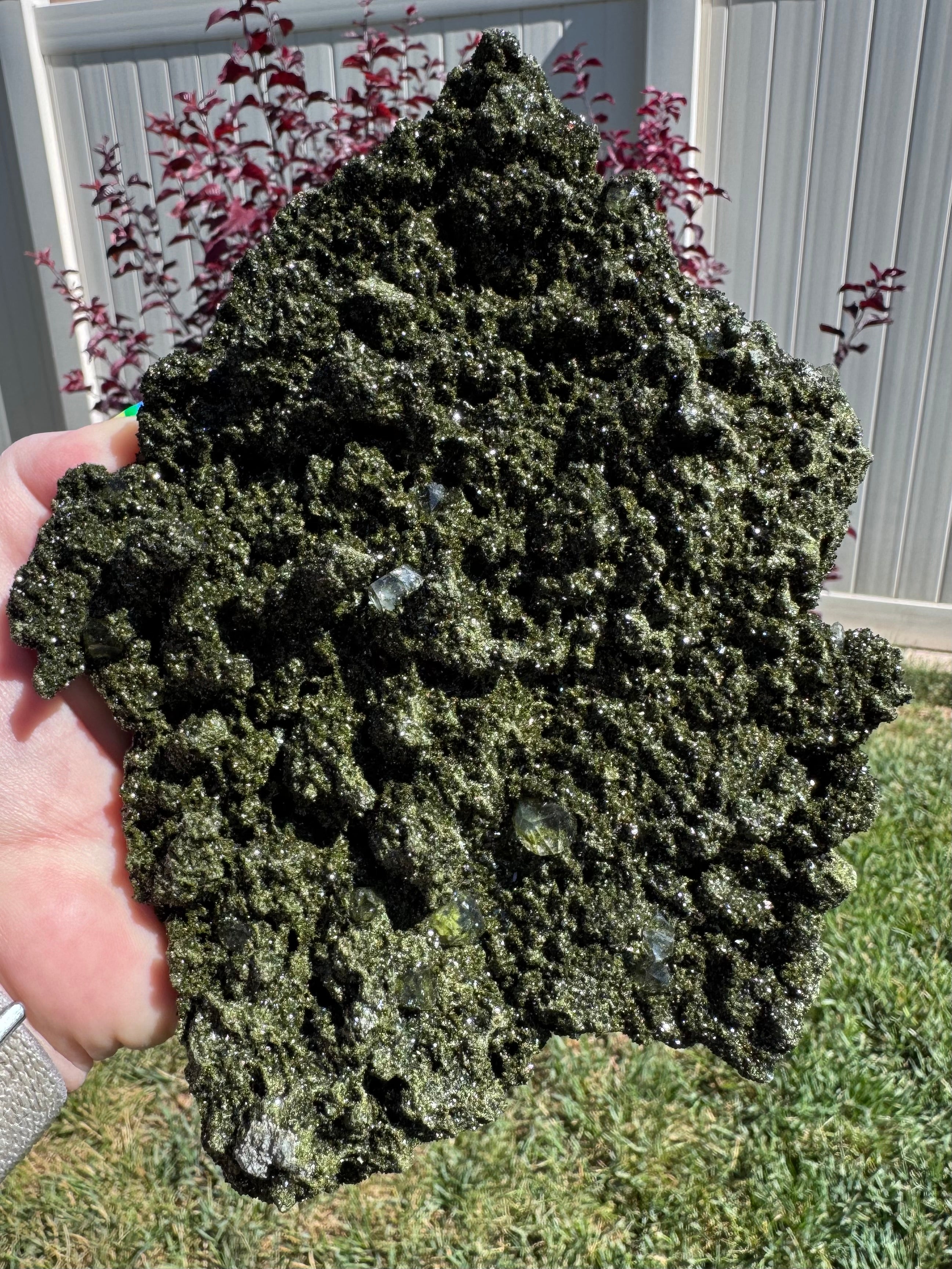 Epidote and Quartz (Turkey) | | Wiccan Center