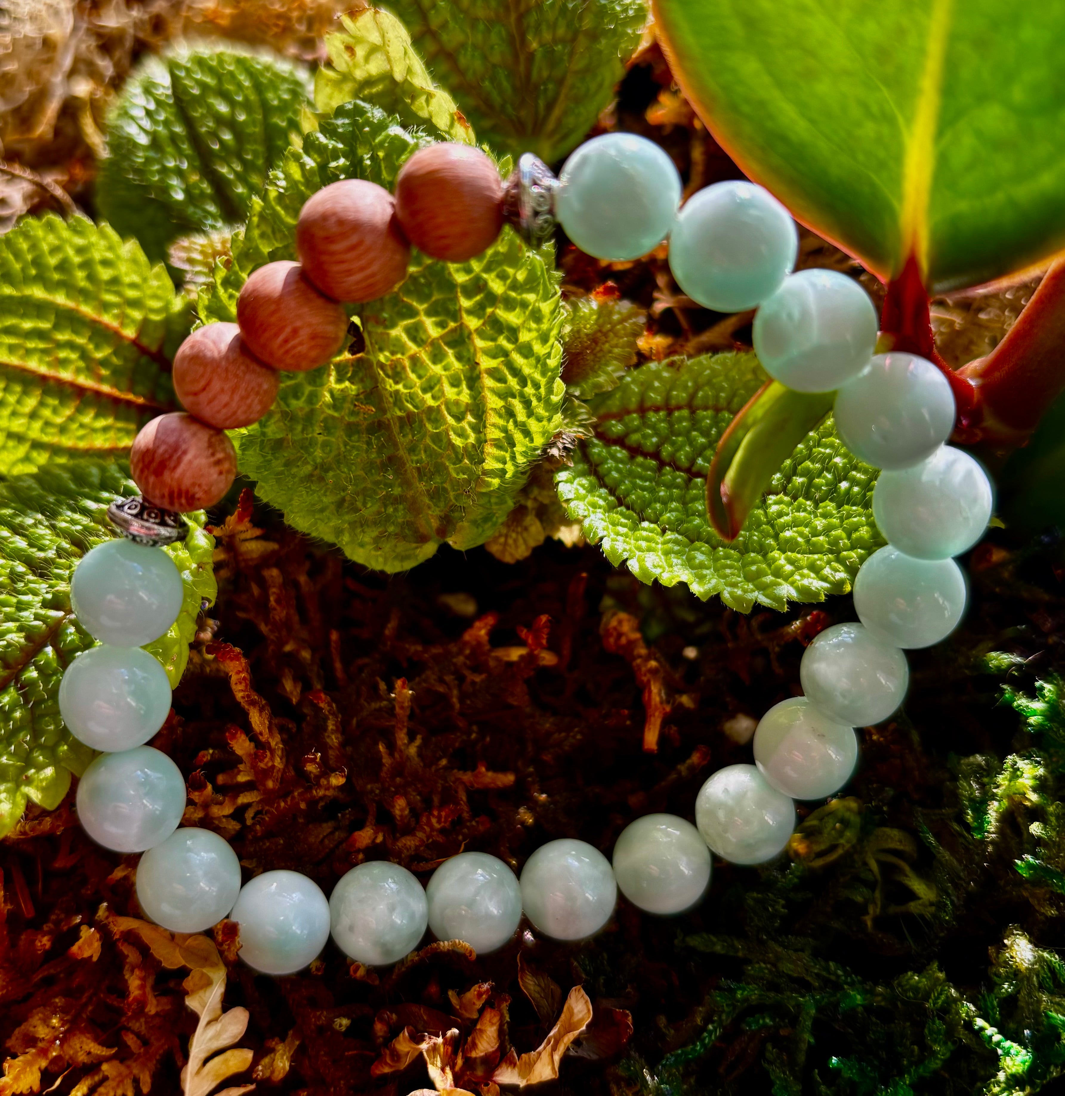 Green Moonstone Aromatherapy Diffuser Bracelet | | Wiccan Center