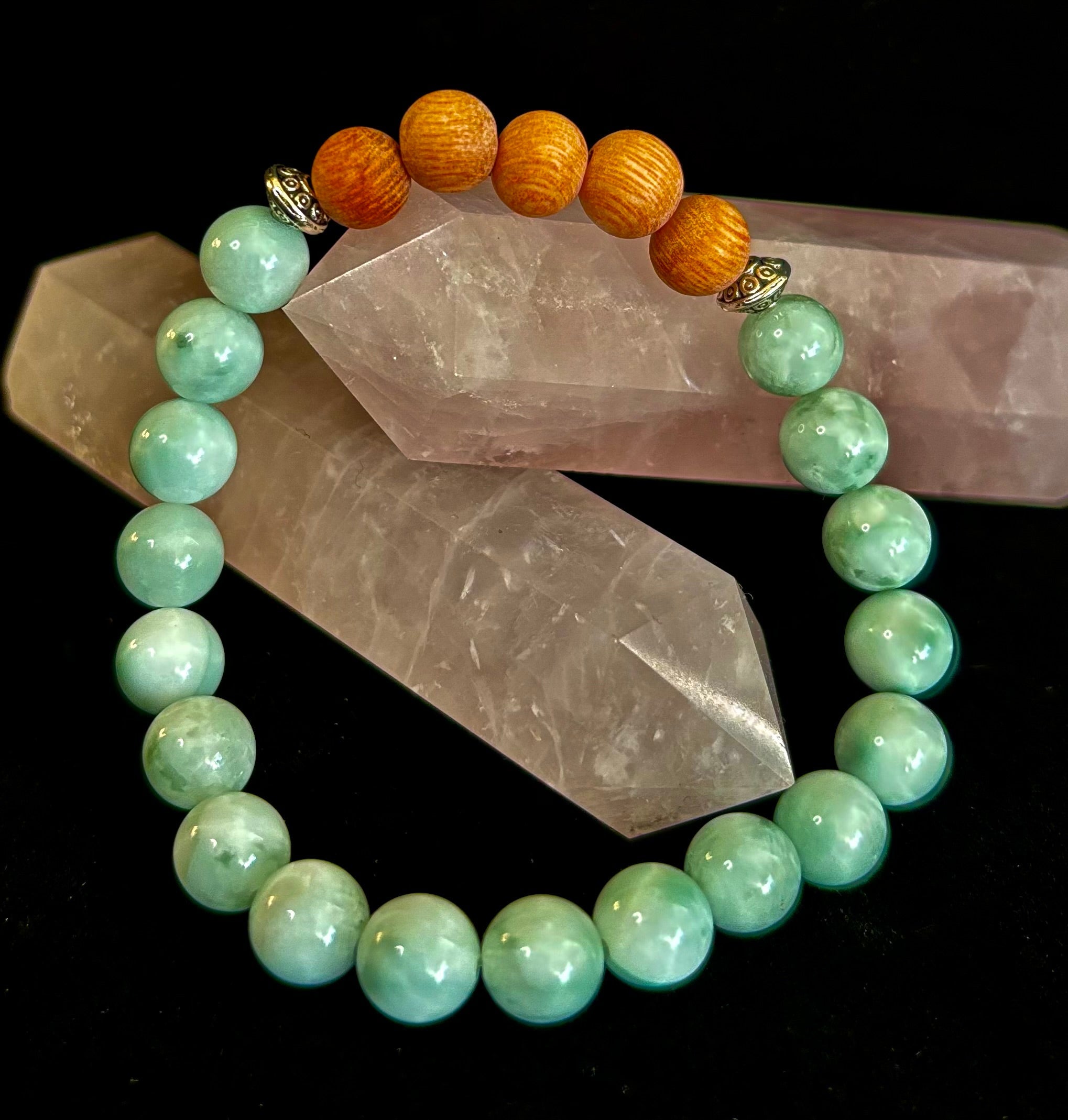 Green Moonstone Aromatherapy Diffuser Bracelet | | Wiccan Center