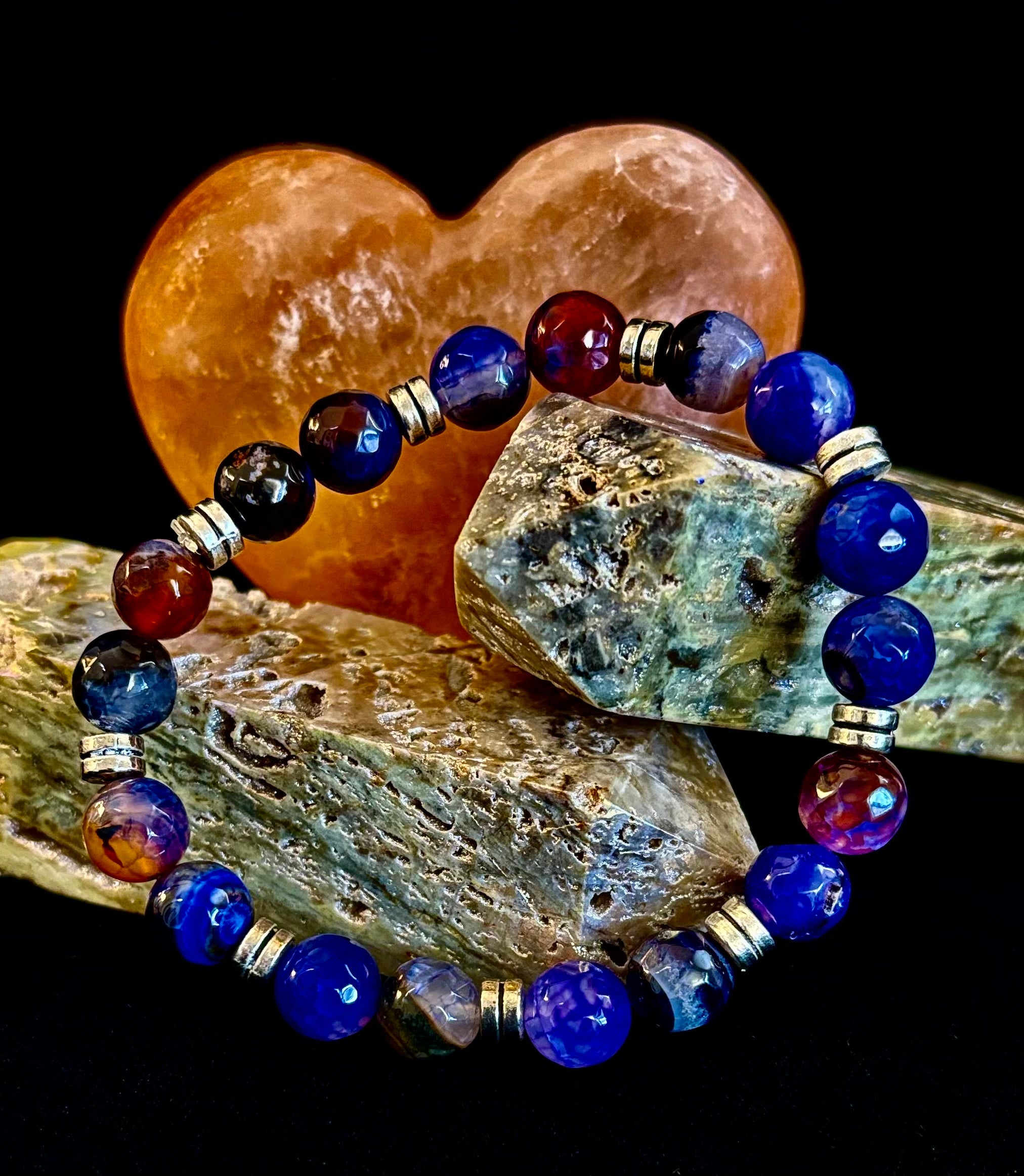 Puerto Vallarta Handmade Crystal Bracelet – Multi-Stone Energy Bracelet (8") | | Wiccan Center
