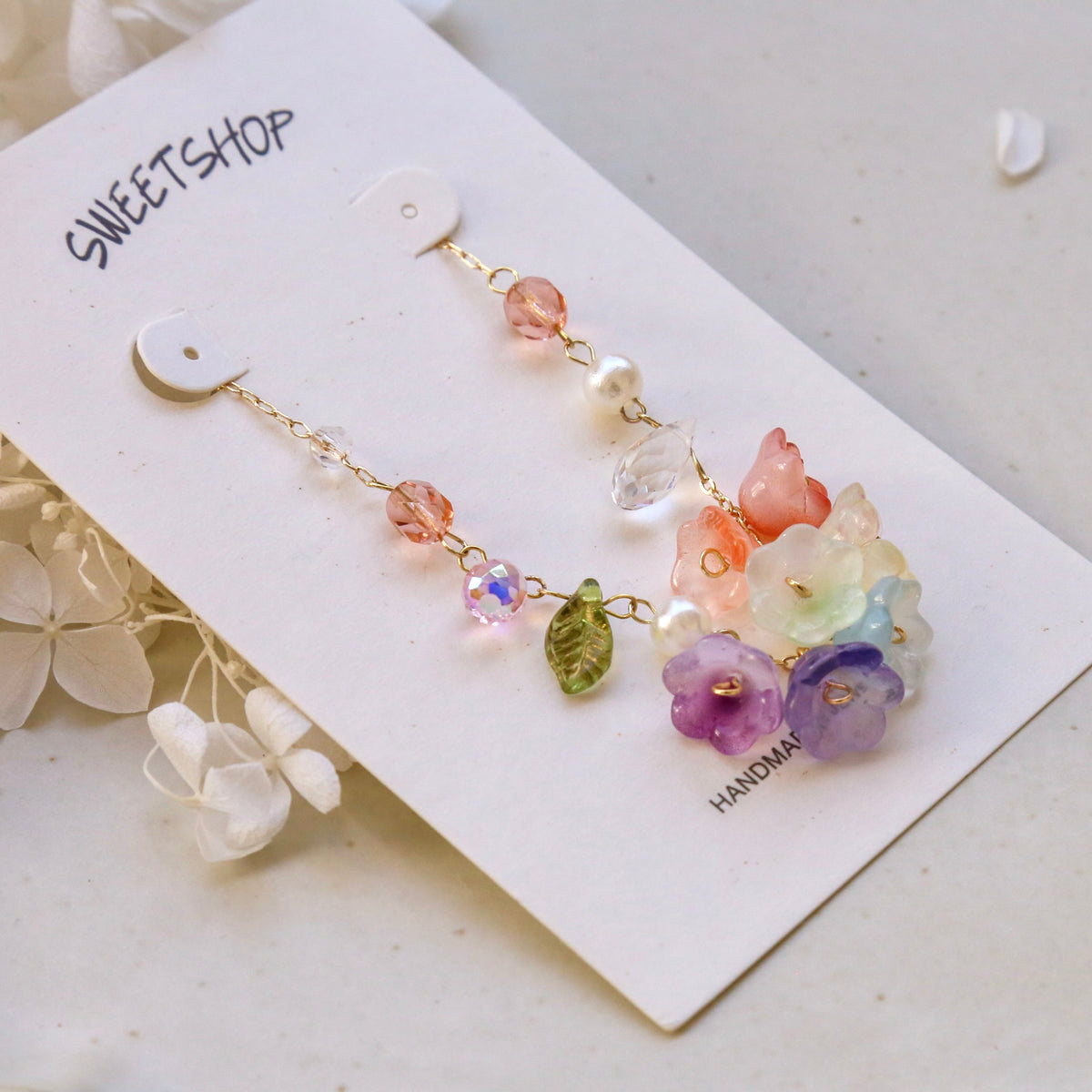 SALE - Rainbow Flower Bracelets