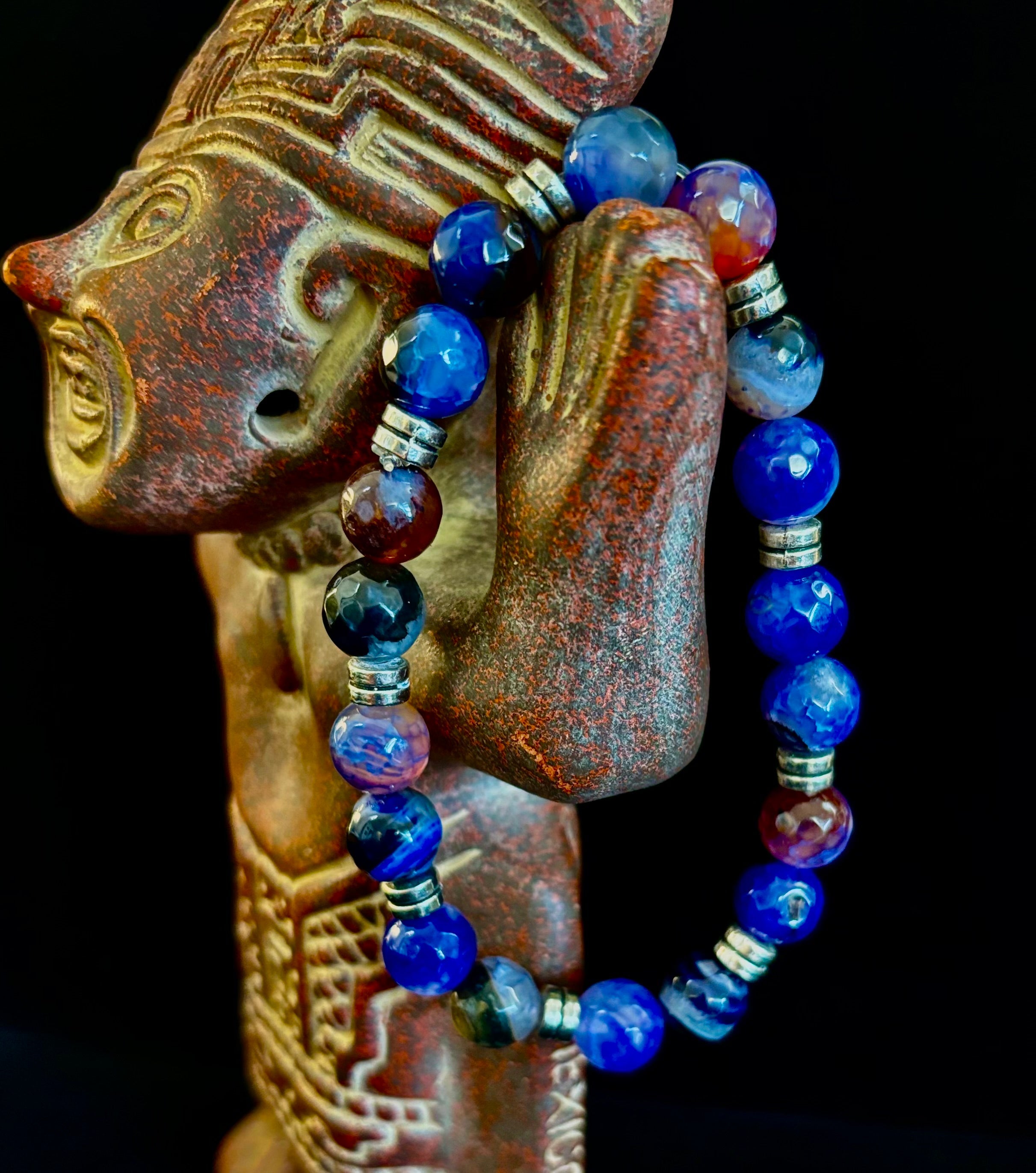 Puerto Vallarta Handmade Crystal Bracelet – Multi-Stone Energy Bracelet (8") | | Wiccan Center
